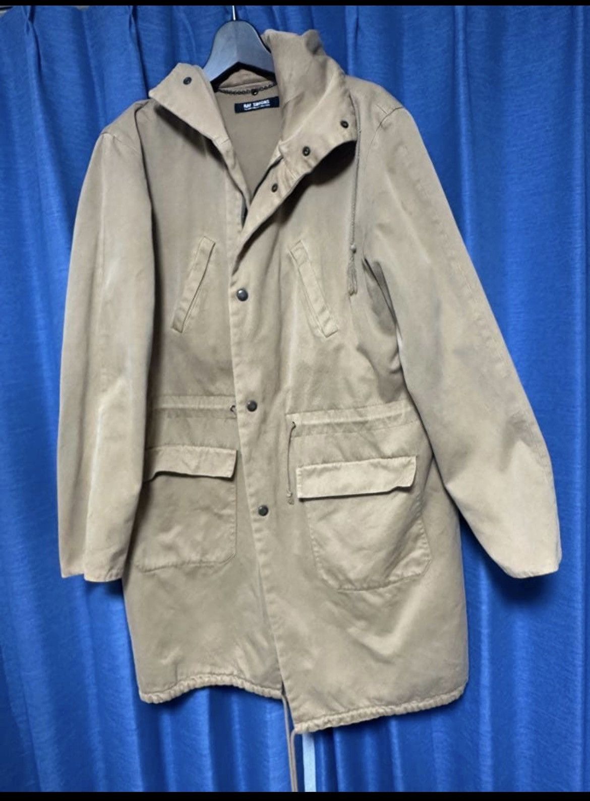 Raf Simons Raf Simons AW2003 Archive Parka Beige Size 48 Size US M / EU 48-50 / 2 - 2 Thumbnail