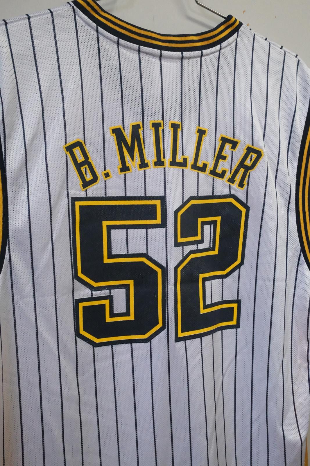 Reebok Reebok Indiana Pacers B.Miller #52 Home Basketball Jersey Size ONE SIZE - 7 Thumbnail