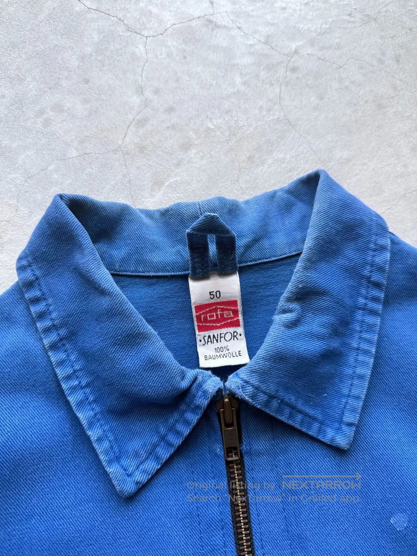 Vintage Vintage 60s Rofa French Cyclist Jacket. Size US M / EU 48-50 / 2 - 6 Thumbnail