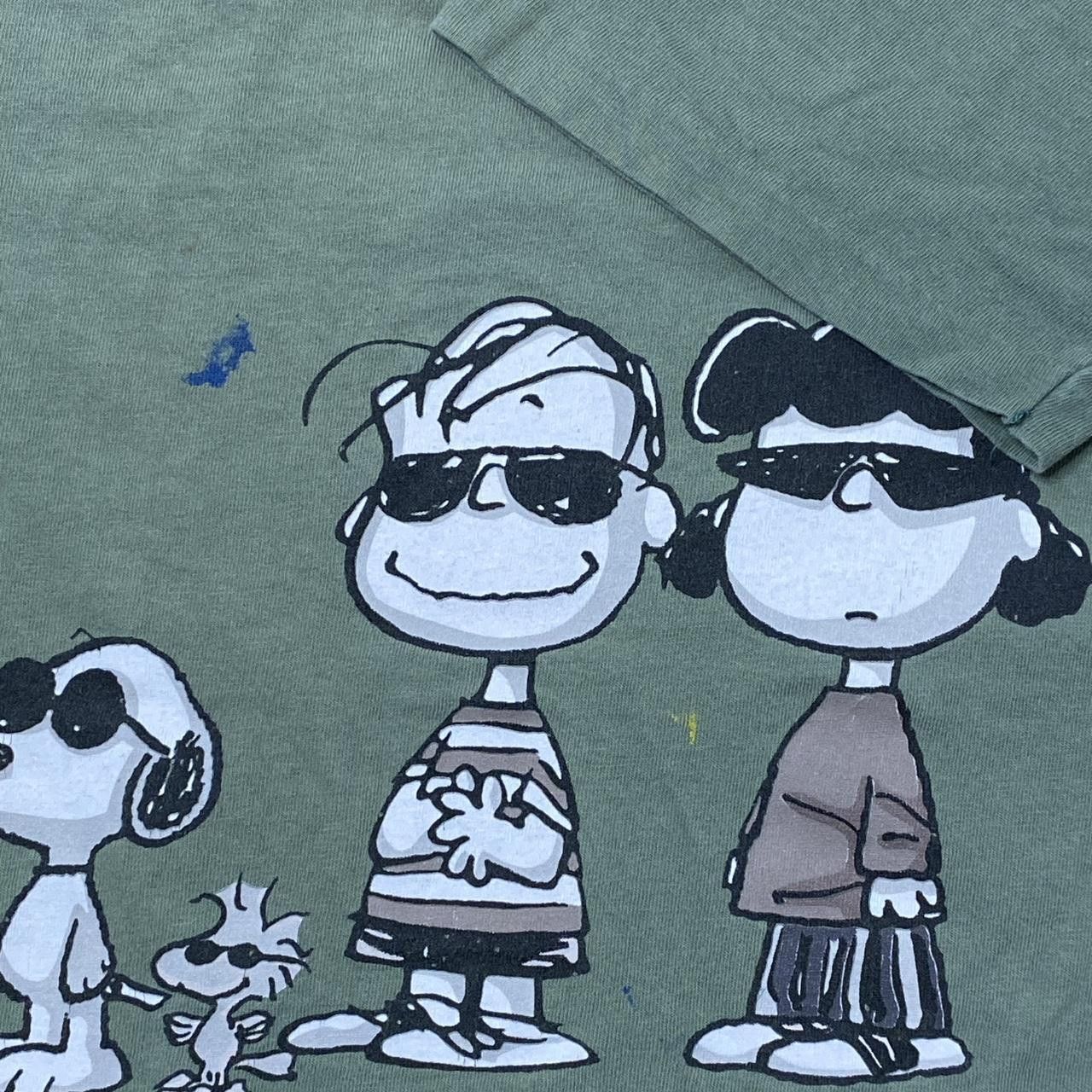 Changes Vintage Peanuts Green Charlie Brown Cartoon Tee Size Medium Size US M / EU 48-50 / 2 - 3 Thumbnail
