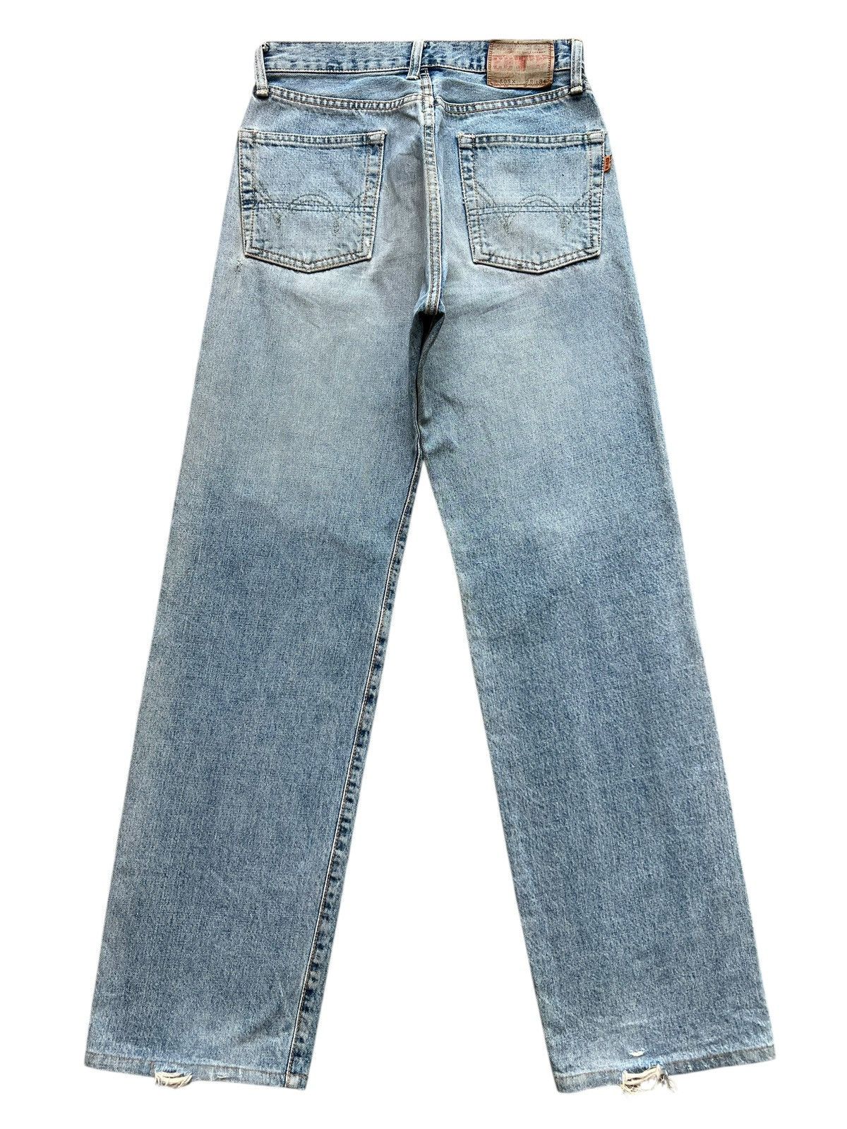 Edwin Vintage Edwin 505x Selvedge Wide Distressed Denim Jeans Size US 28 / EU 44 - 3 Thumbnail