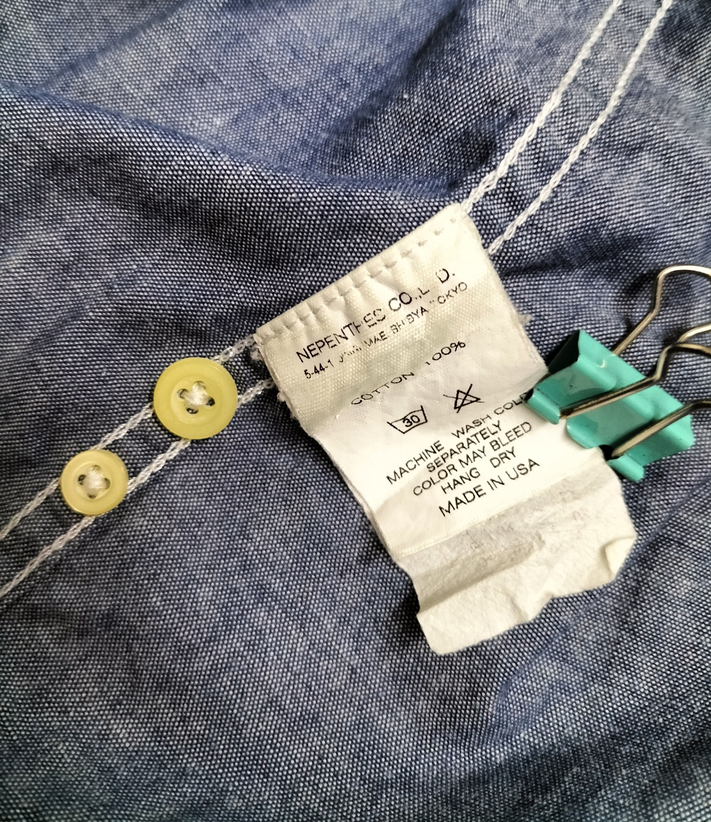 Engineered Garments Engineered garments x nepenthes popover shirt Size US M / EU 48-50 / 2 - 8 Thumbnail