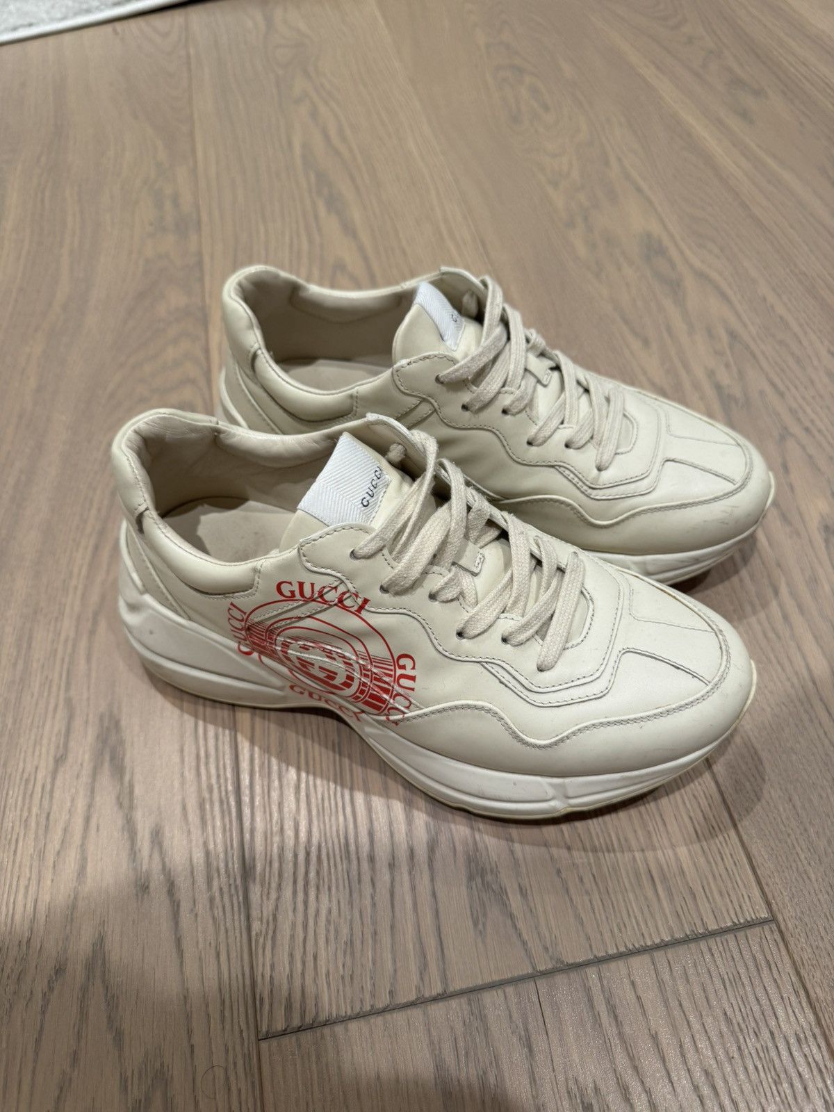 Gucci RARE Gucci Rhyton Interlocking Disk Sneaker Size US 7.5 / IT 37.5 - 2 Thumbnail