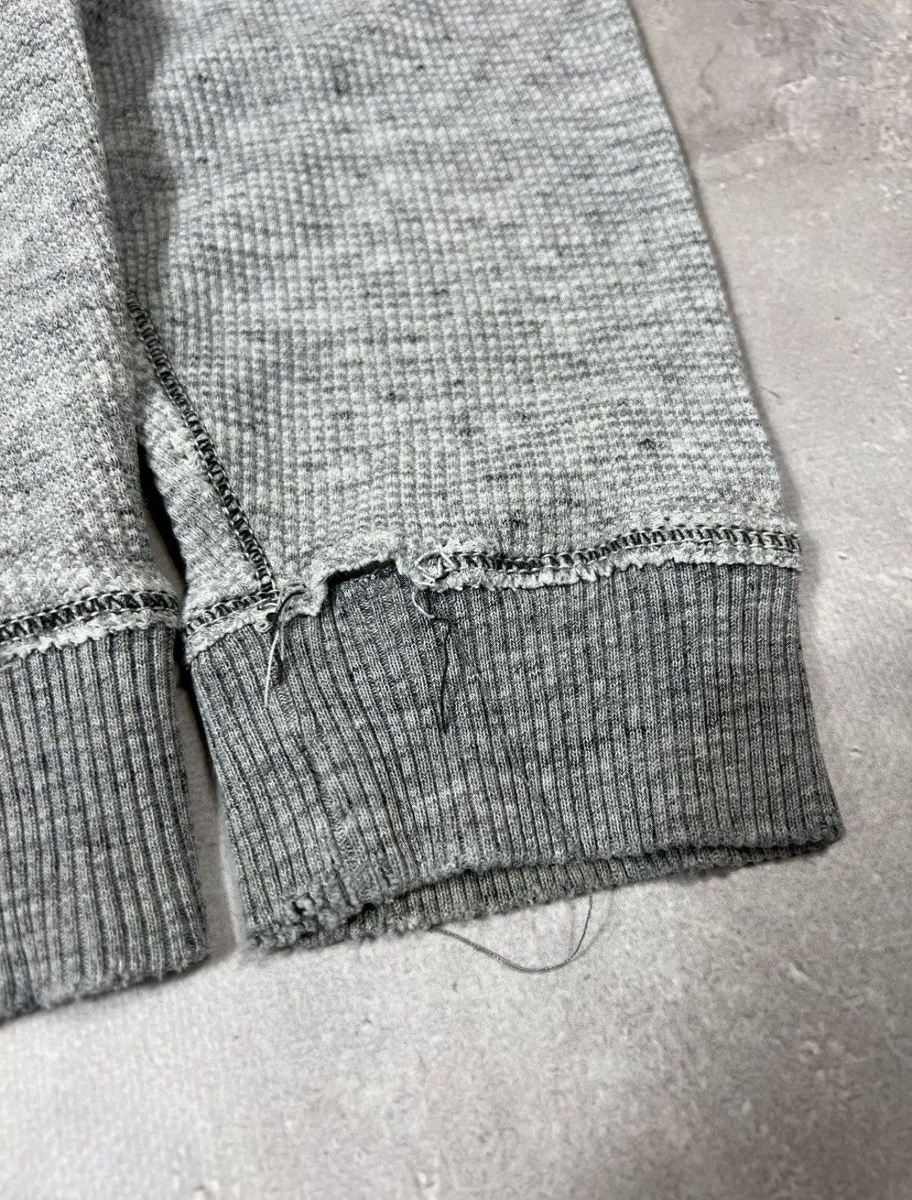 Other Vintage Diesel Distressed Waffle Sweatshirt Size US S / EU 44-46 / 1 - 6 Thumbnail