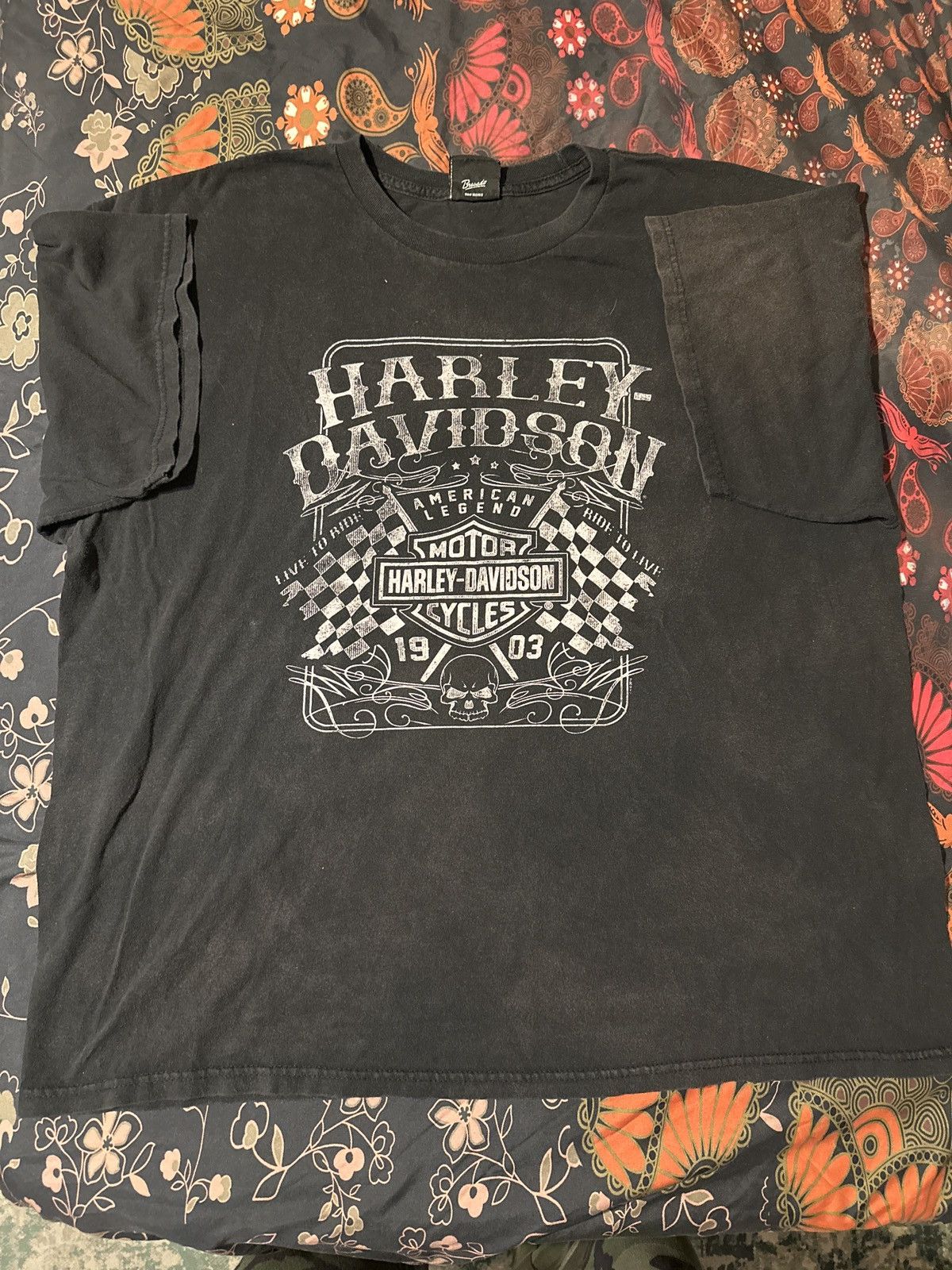 Harley Davidson Vintage Harley Davidson 1992 Tee (Large) Size US L / EU 52-54 / 3 - 1 Thumbnail