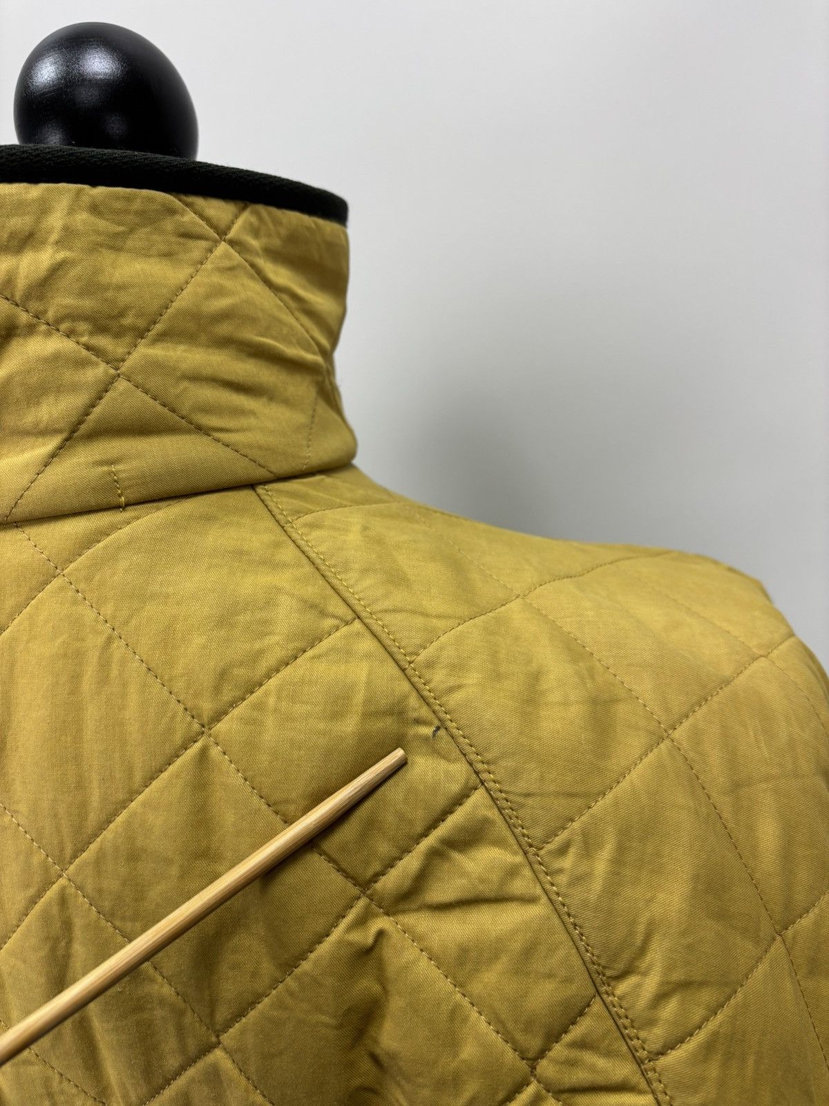 Barbour Mens jacket Barbour Duracotton Quilted Size S Color Yellow Size US S / EU 44-46 / 1 - 10 Thumbnail