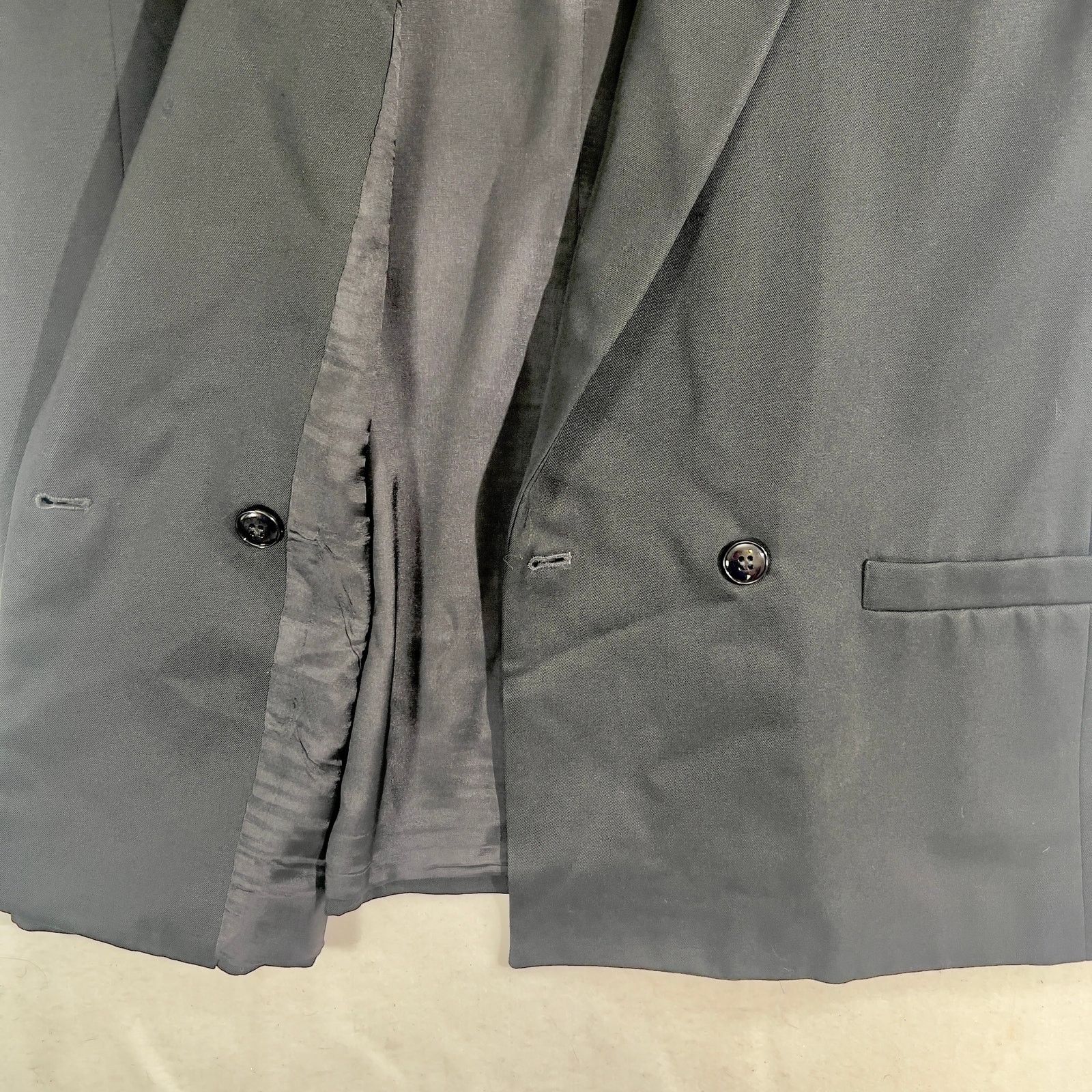 Oleg Cassini Oleg Cassini Blazer Single Button Double BreastBlack Pockets Size M / US 6-8 / IT 42-44 - 10 Thumbnail