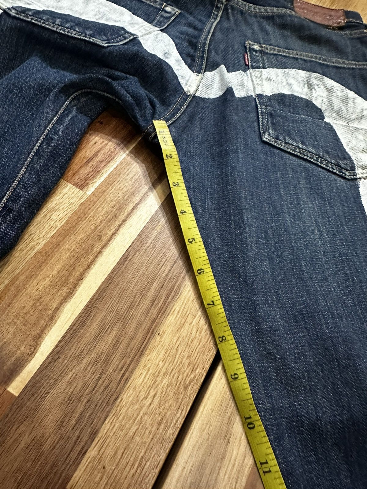Evisu Evisu Yamane Daicock Blue Denim Jeans Travis Scott Size US 32 / EU 48 - 13 Thumbnail
