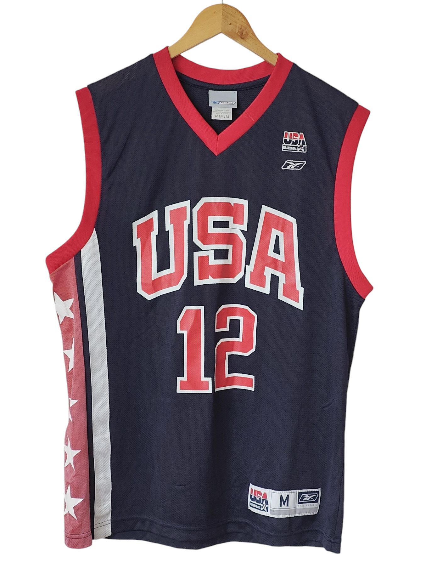 NBA Ray Allen USA Basketball Dream Reebok 2000 Vintage Jersey Size US M / EU 48-50 / 2 - 1 Thumbnail