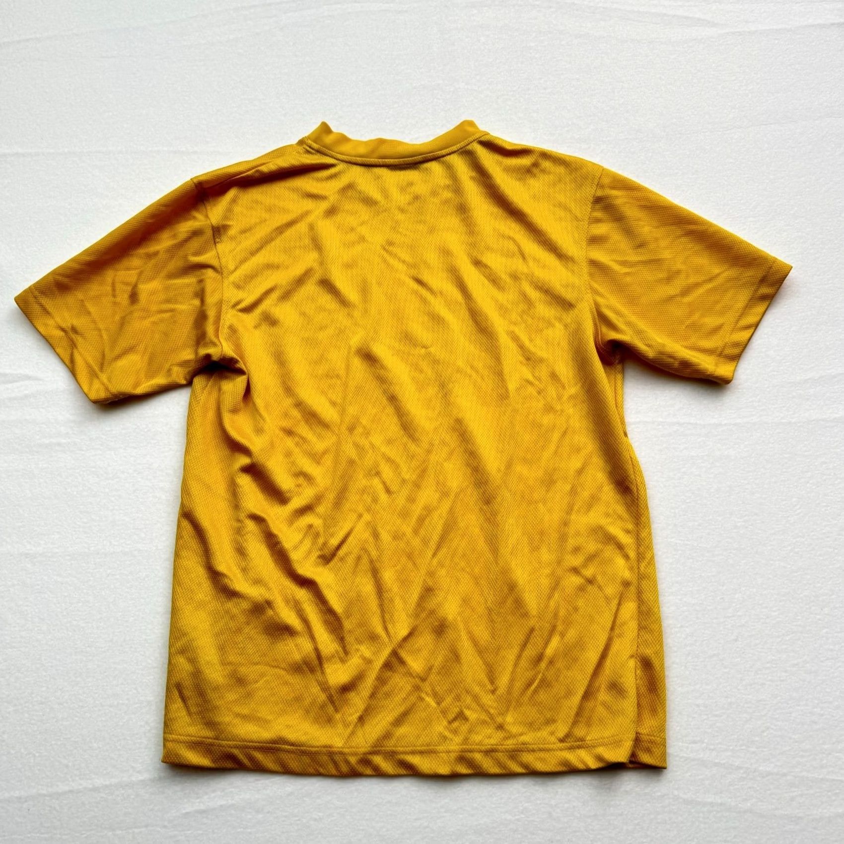 Nike VINTAGE Nike Sportswear Y2K Mens Medium Gray Tag Yellow Athletic Shirt Jersey Mens Size US M / EU 48-50 / 2 - 6 Thumbnail