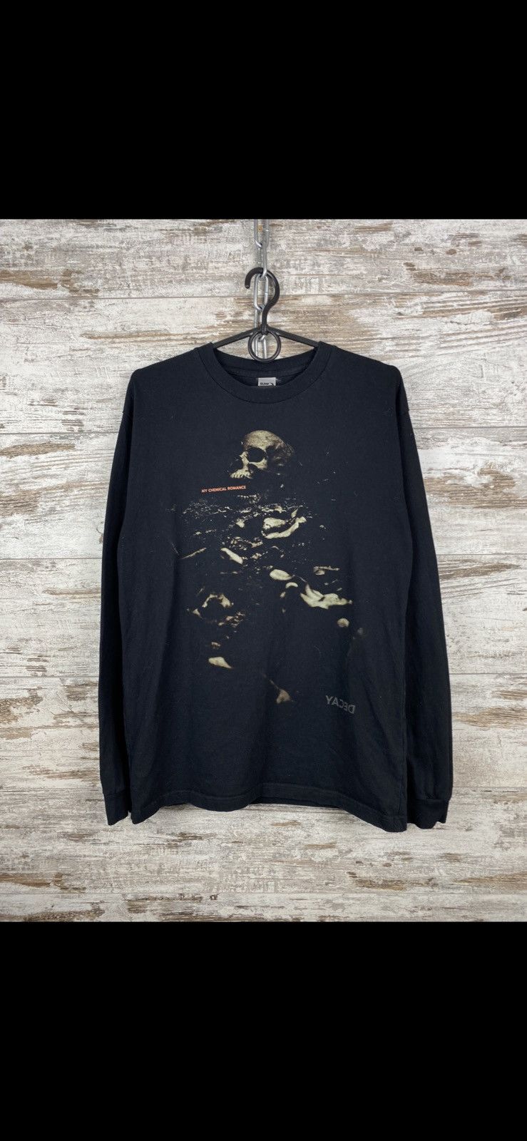 My Chemical Romance × Vintage Mens Vintage My Chemical Romance Rock Band Long Sleeve Tee Size US M / EU 48-50 / 2 - 1 Thumbnail