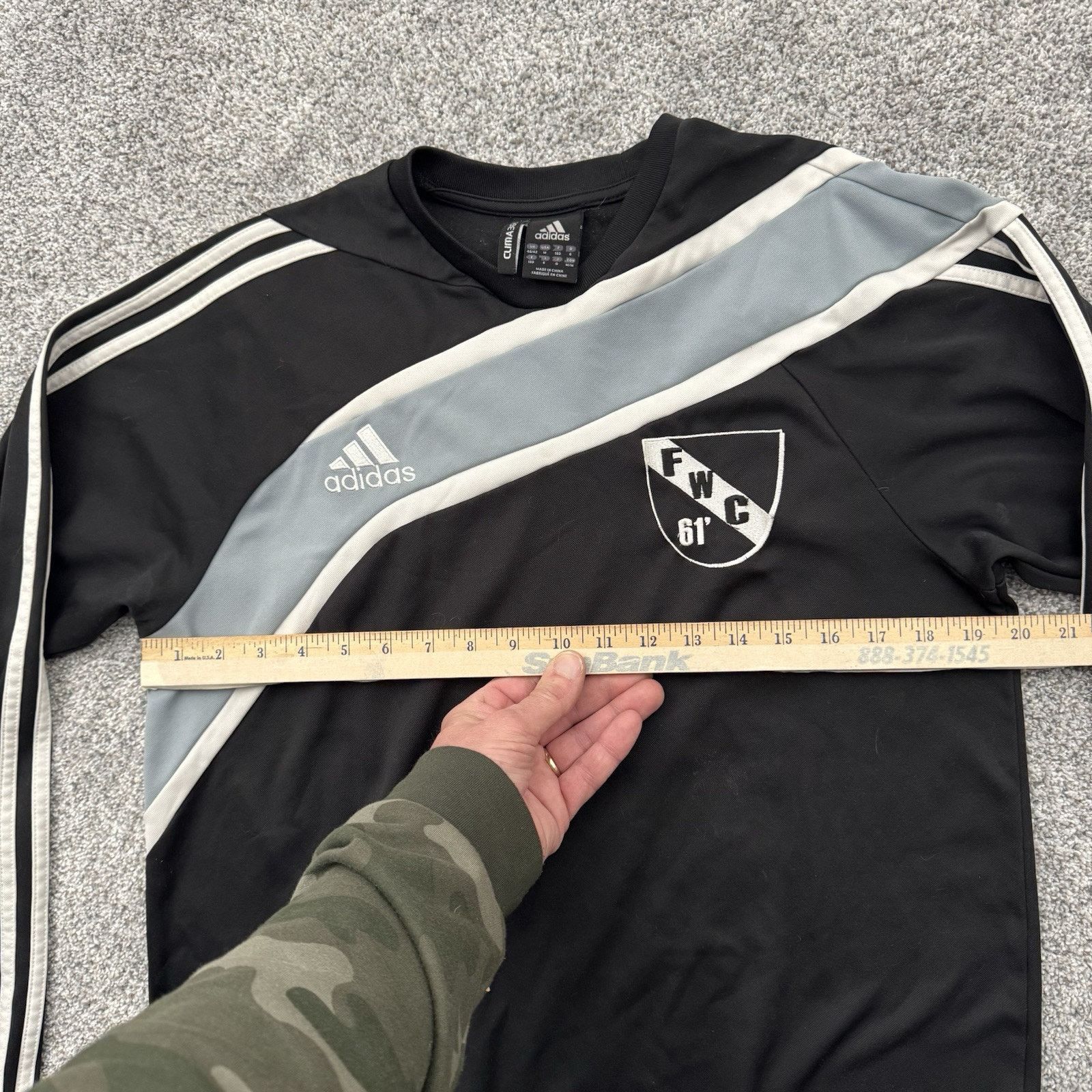 Adidas Adidas Clima365 Soccer Jersey Mens Medium FWC 61 Athletic Size US M / EU 48-50 / 2 - 3 Thumbnail