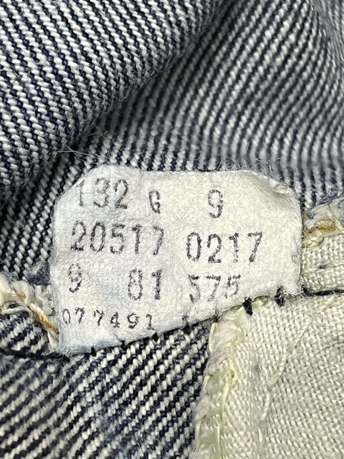 Levi's Vintage Levi’s Orange Tab Distressed Denim Flare Made in USA Size US 27 - 13 Thumbnail