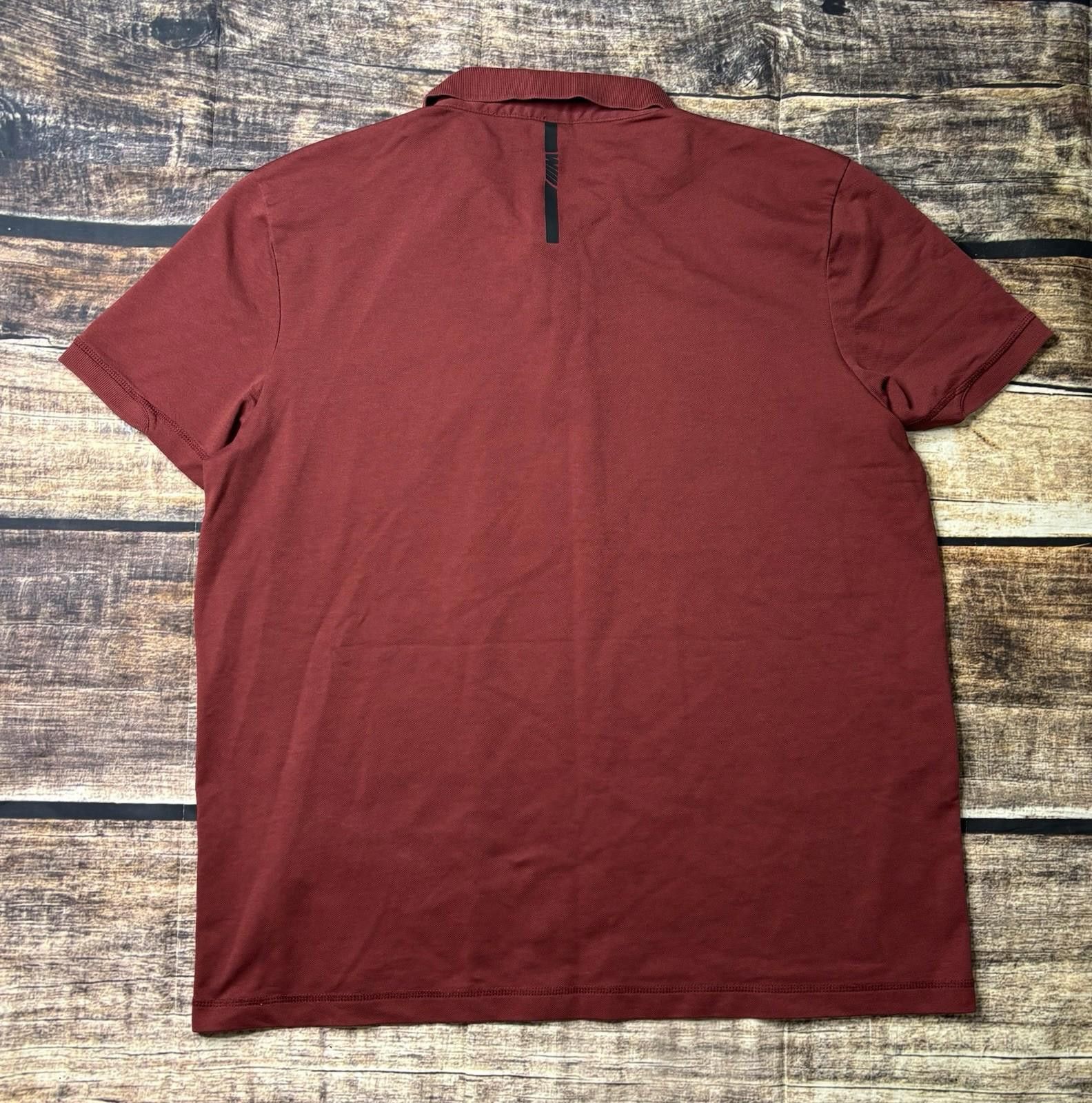 BMW BMW M Sport Polo Shirt Mens XL Red Short Sleeve Stretch Size US XL / EU 56 / 4 - 3 Thumbnail