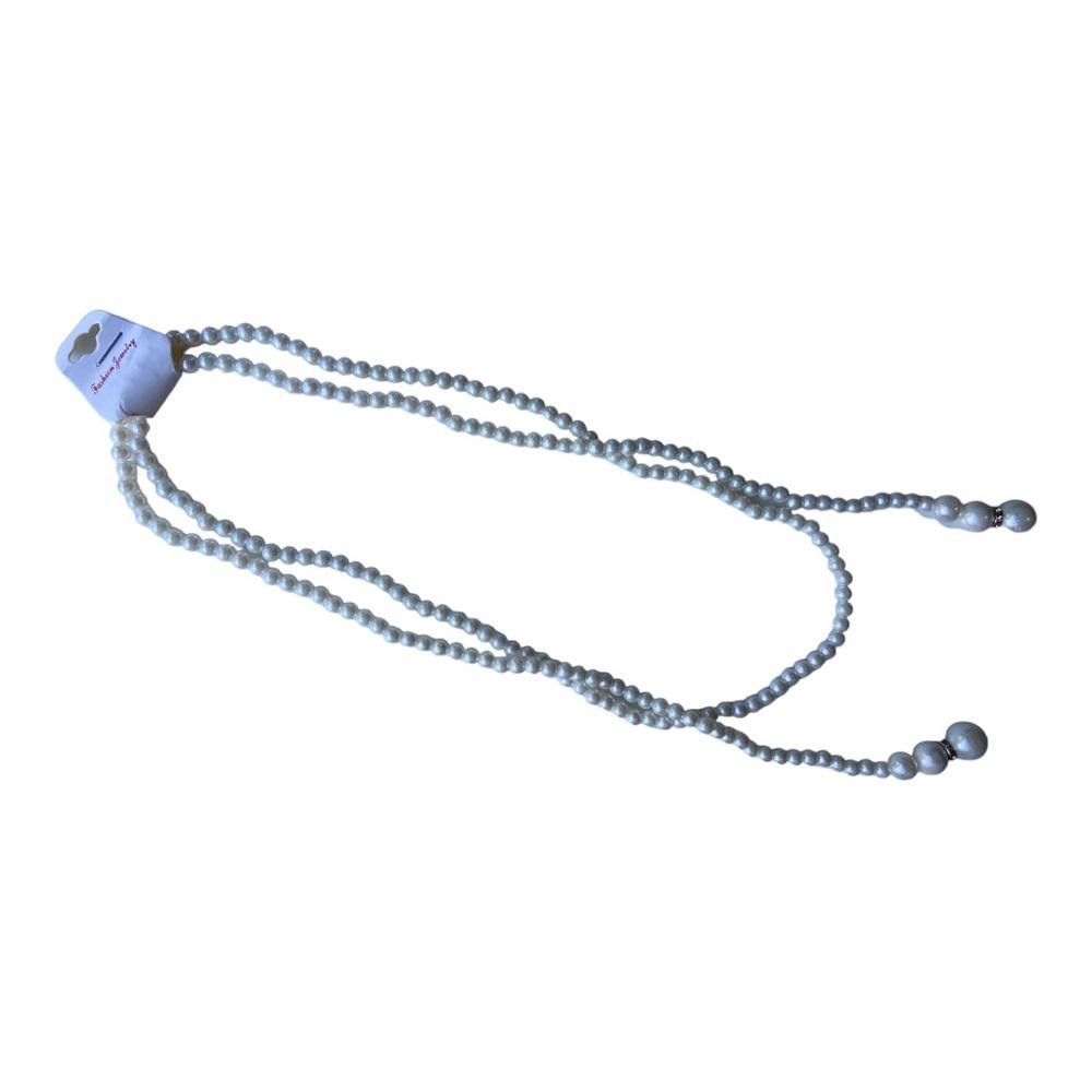 Designer NWT Adjustable Costume Pearl Necklace Size ONE SIZE - 1 Thumbnail