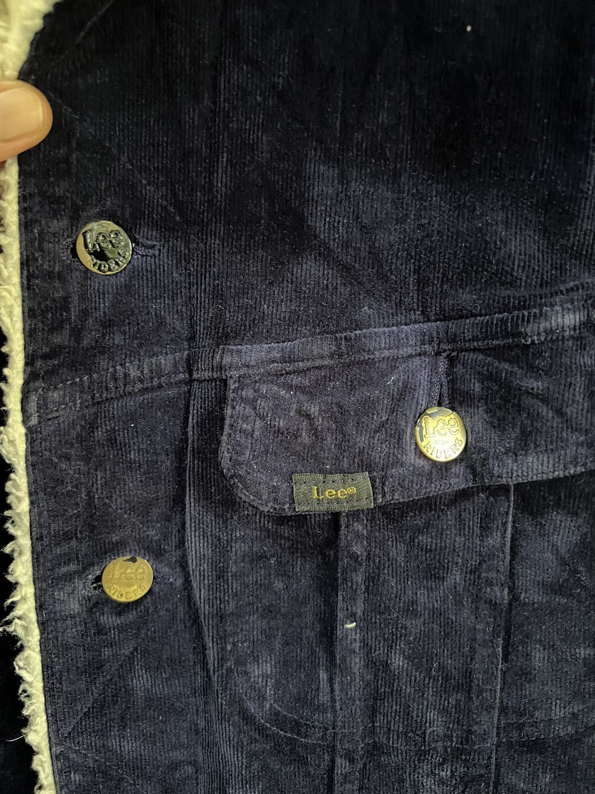 Lee 🔥Lee Riders Corduroy Sherpa Jacket Size US S / EU 44-46 / 1 - 10 Thumbnail