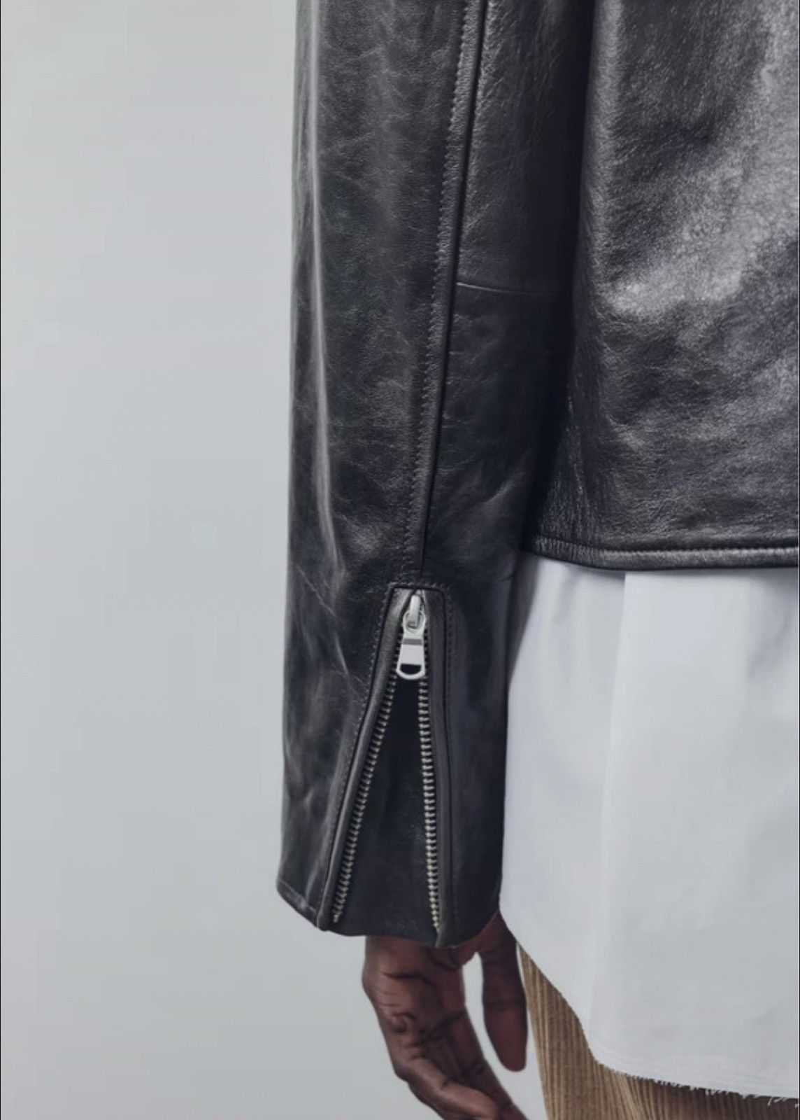 H&M Luxury leather jacket Size US M / EU 48-50 / 2 - 2 Thumbnail