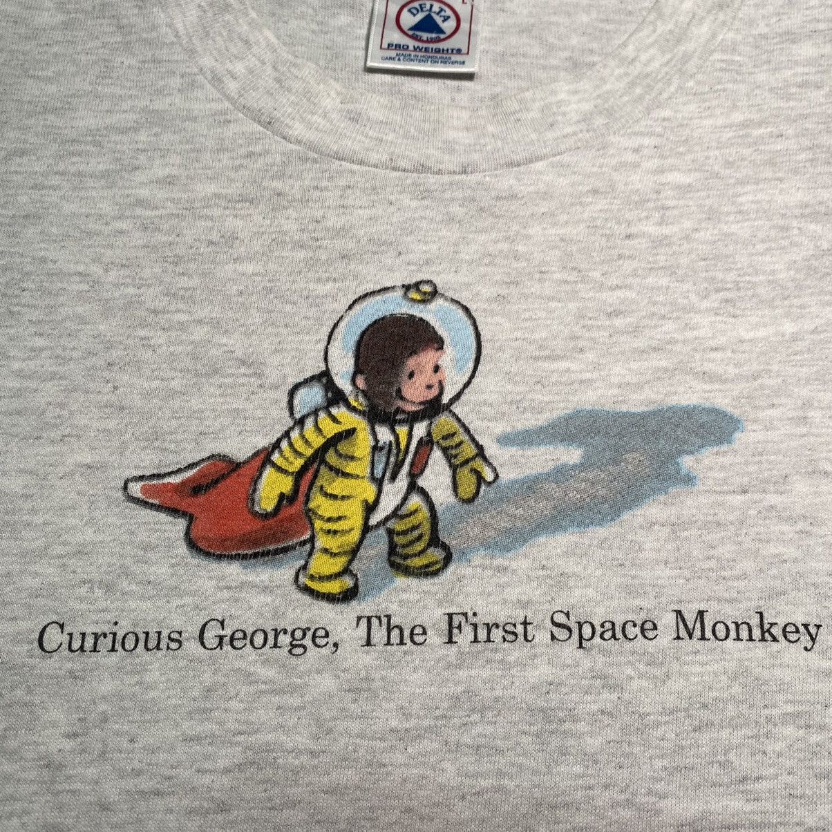 Vintage Vintage 90s Curious George American Animated Cartoon Series Size US S / EU 44-46 / 1 - 7 Thumbnail