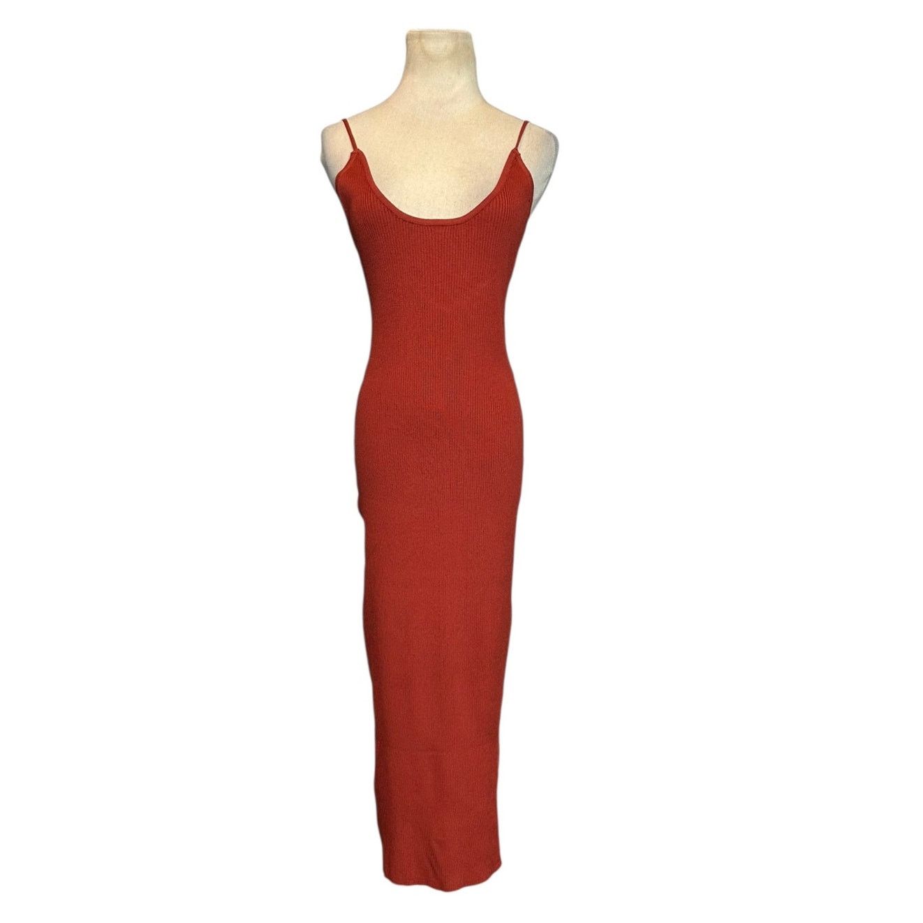 REVOLVE ALL THE WAYS burnt orange strappy midi dress size Medium Size M / US 6-8 / IT 42-44 - 1 Thumbnail