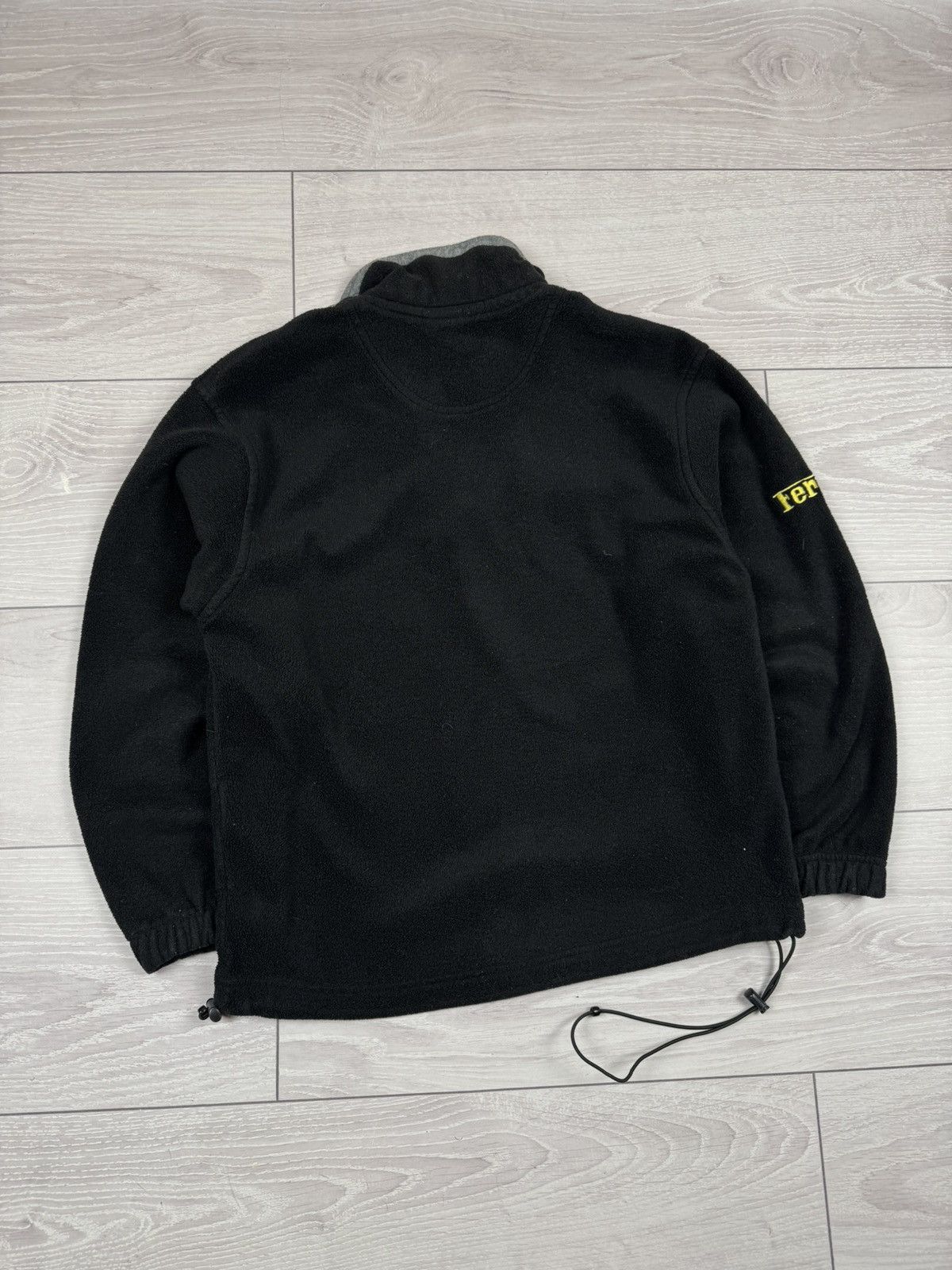 Ferrari Vintage 1990s Ferrari Fleece Pullover Jacket S sz Size US S / EU 44-46 / 1 - 2 Thumbnail