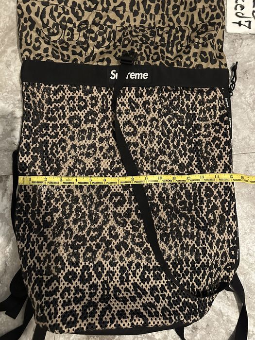 Supreme Supreme Leopard Mesh Backpack (2023) | Grailed