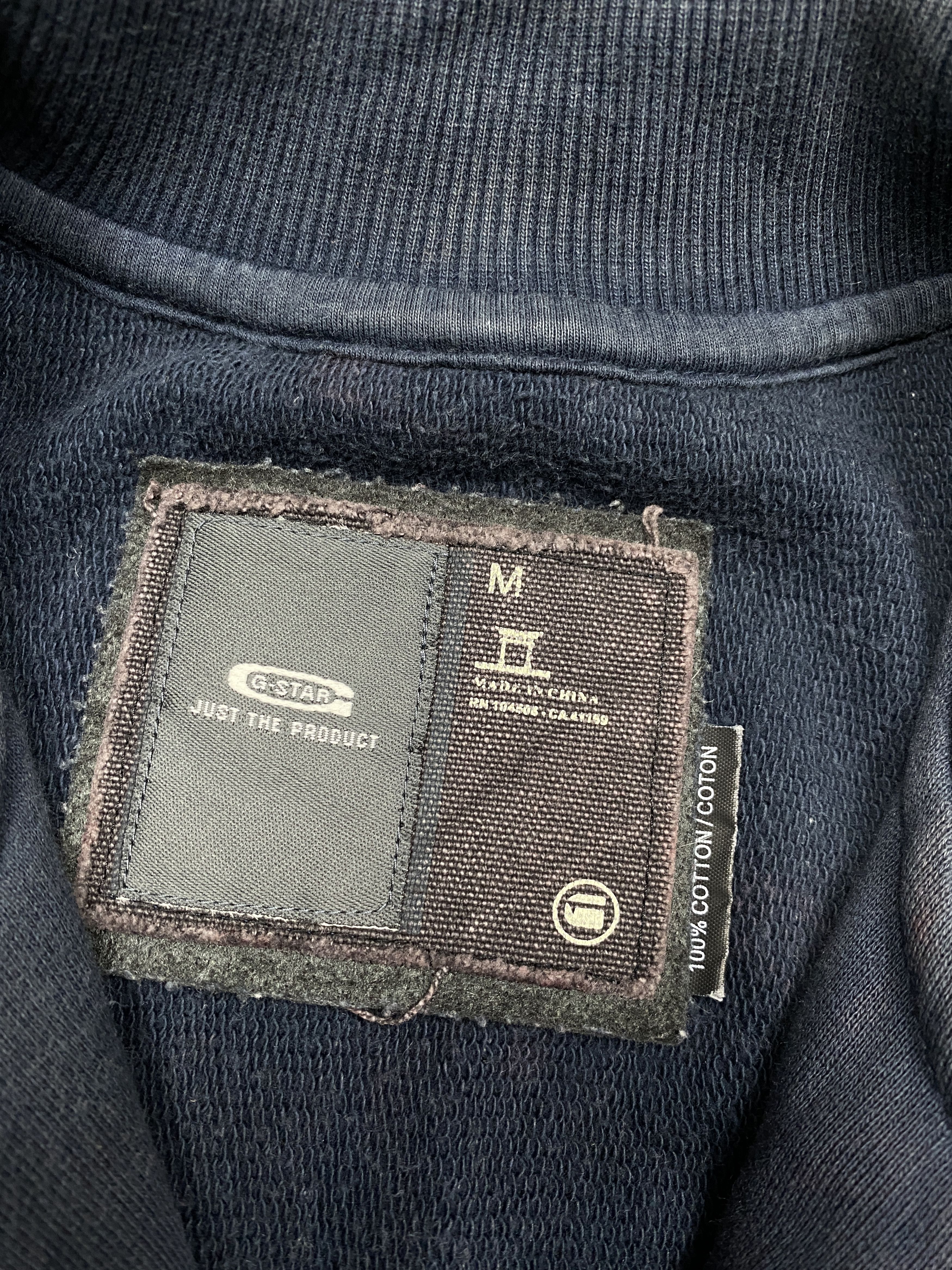 G-Star × Vintage G Star Raw Vintage Mens Zip Hoodie Size US M / EU 48-50 / 2 - 6 Thumbnail