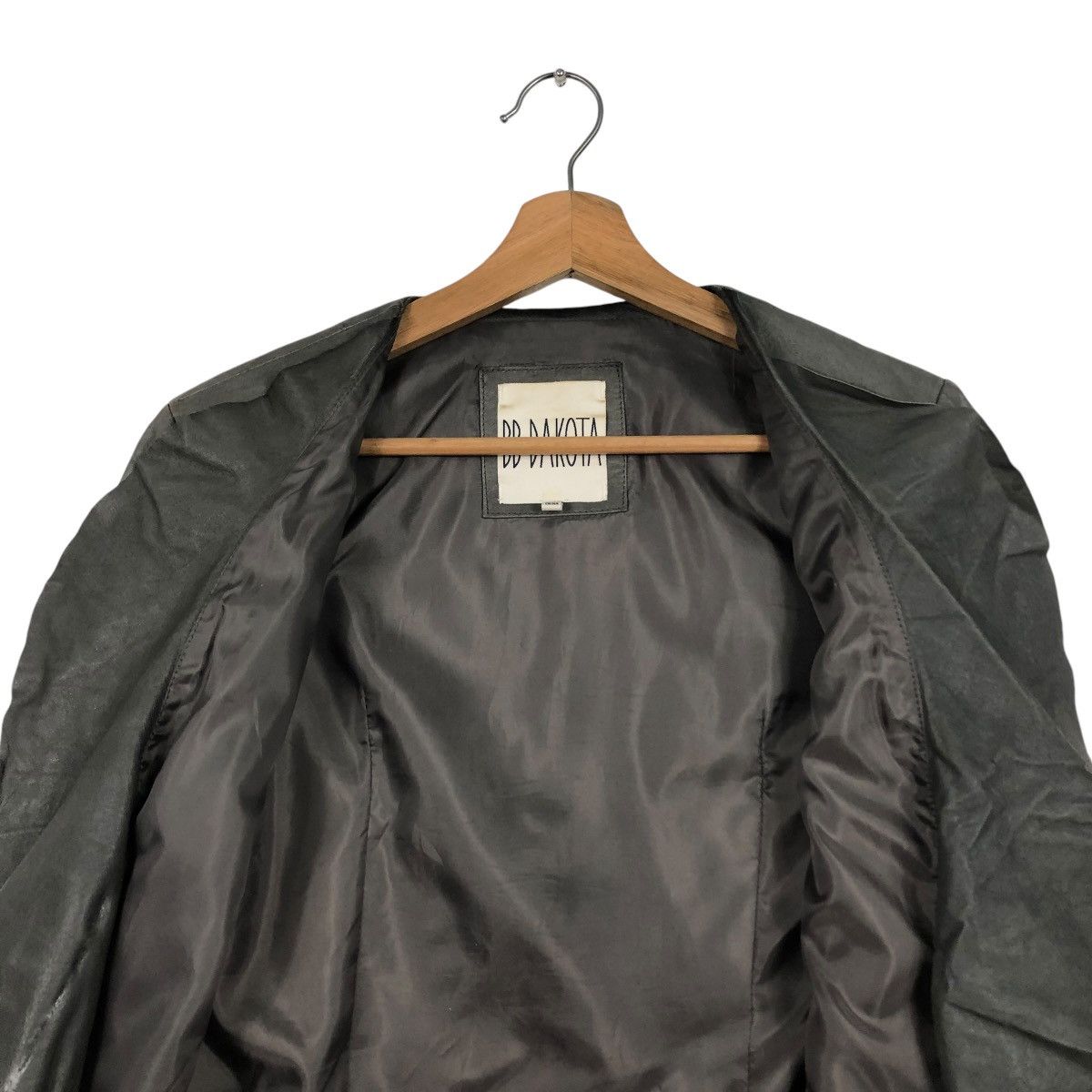 Japanese Brand 🔥VTG CROPPED BIKER LEATHER JACKET BB DAKOTA 14th ADDICTION Size US S / EU 44-46 / 1 - 16 Thumbnail