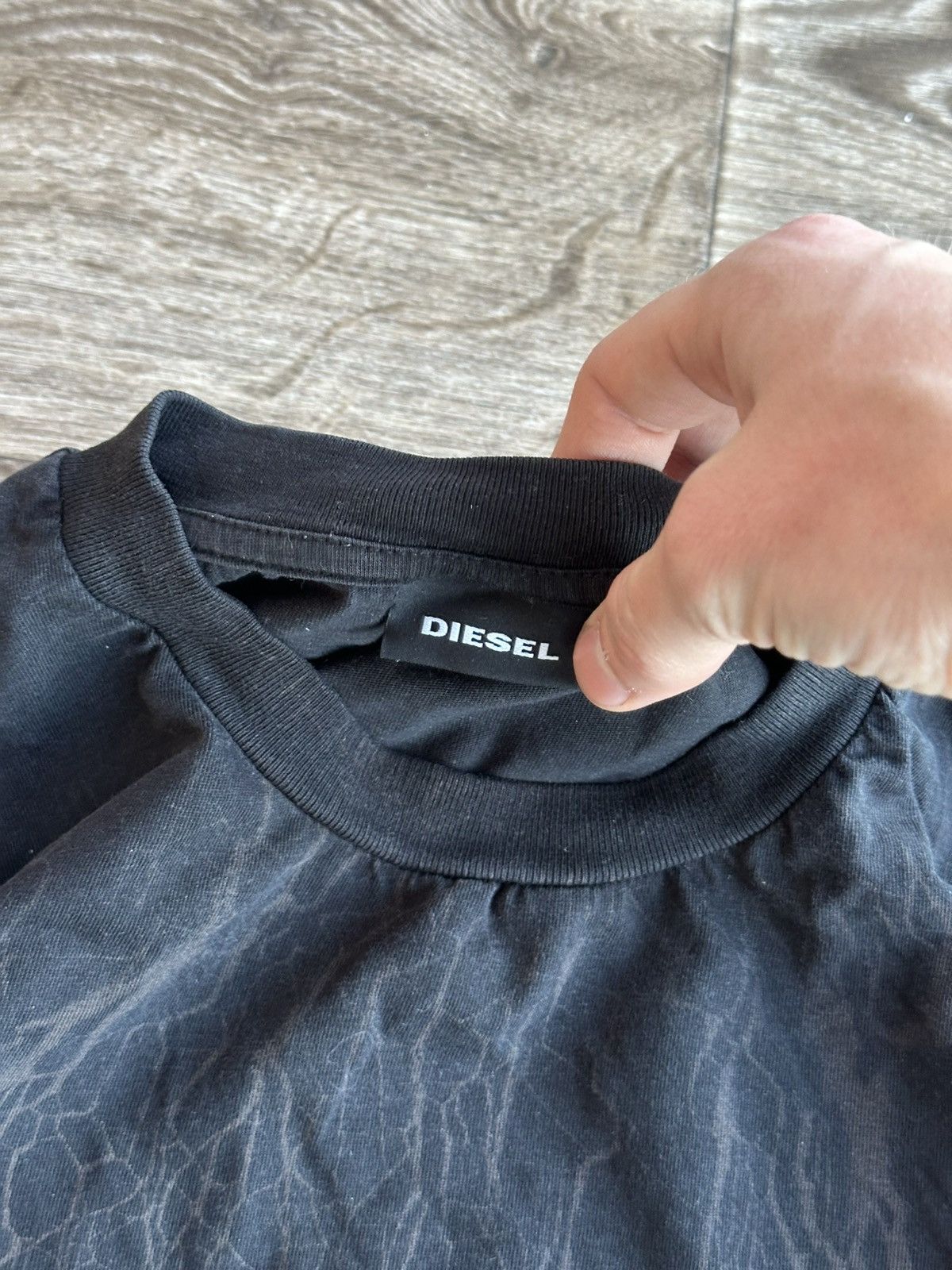 Diesel 🔥 Vintage Y2K DIESEL Big Center Logo Tiger T Shirt Japan Size US L / EU 52-54 / 3 - 5 Thumbnail