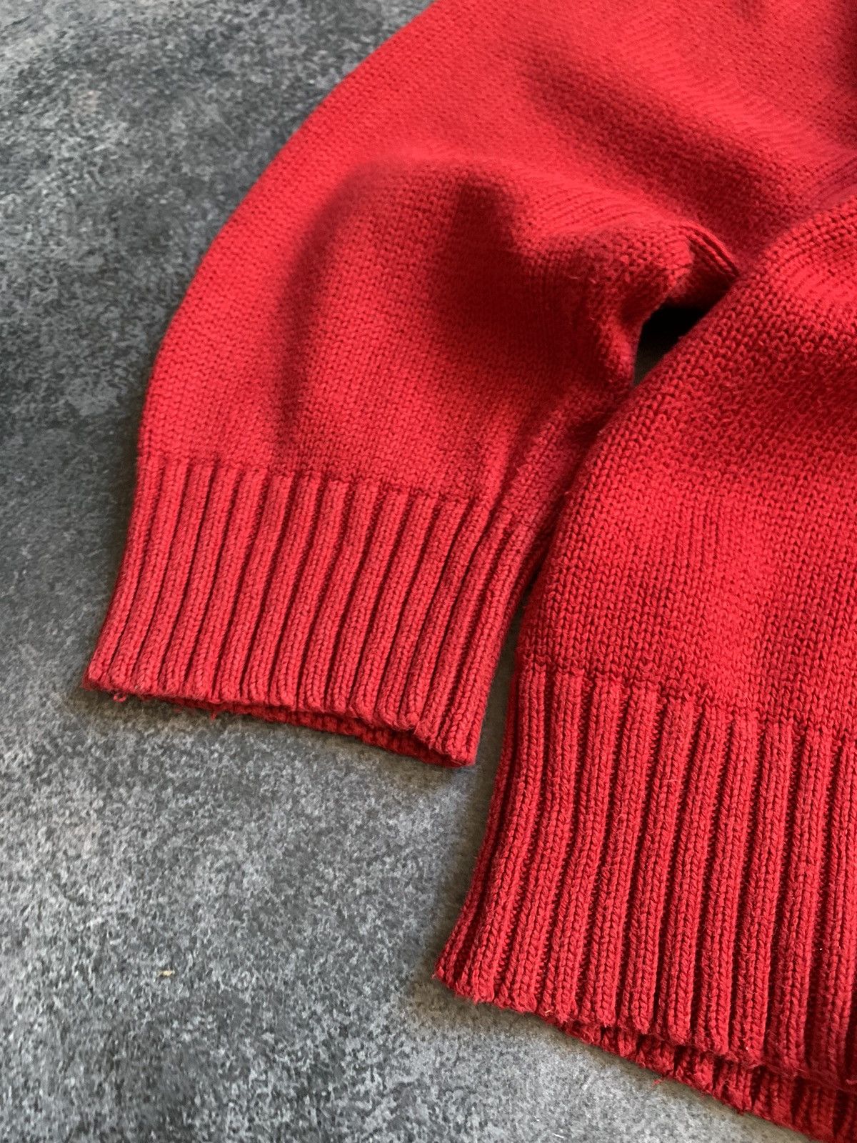 Polo Ralph Lauren × Vintage Vintage Polo Ralph Lauren Zip 1/4 Sweater Old Money Y2K Size US XL / EU 56 / 4 - 5 Thumbnail
