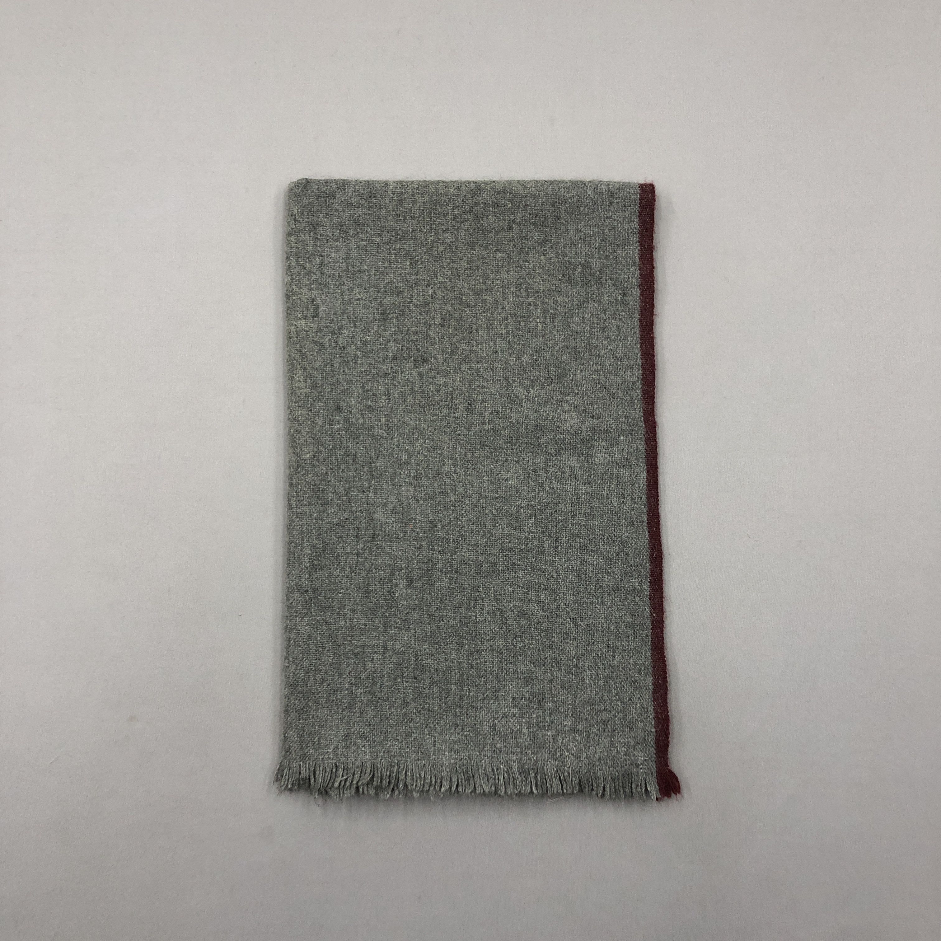 Ermenegildo Zegna Vintage Ermenegildo Zegna Scarf Wool Cashmere Scarves Size ONE SIZE - 4 Thumbnail
