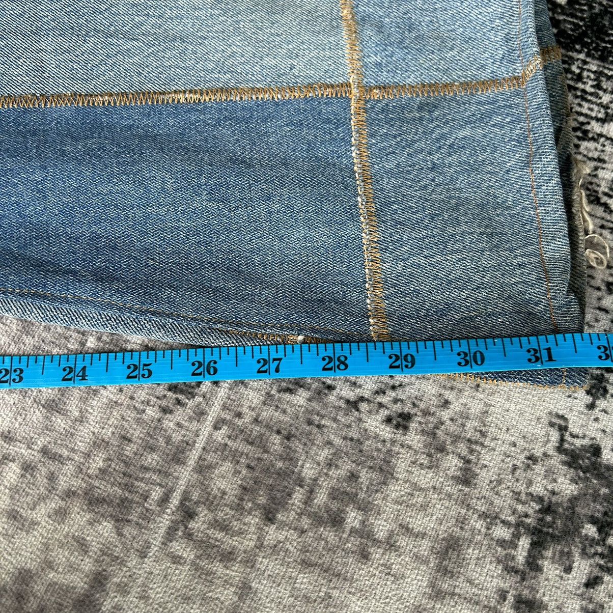 If Six Was Nine Y2k Patchwork Flared Denim Size US 28 / EU 44 - 24 Thumbnail