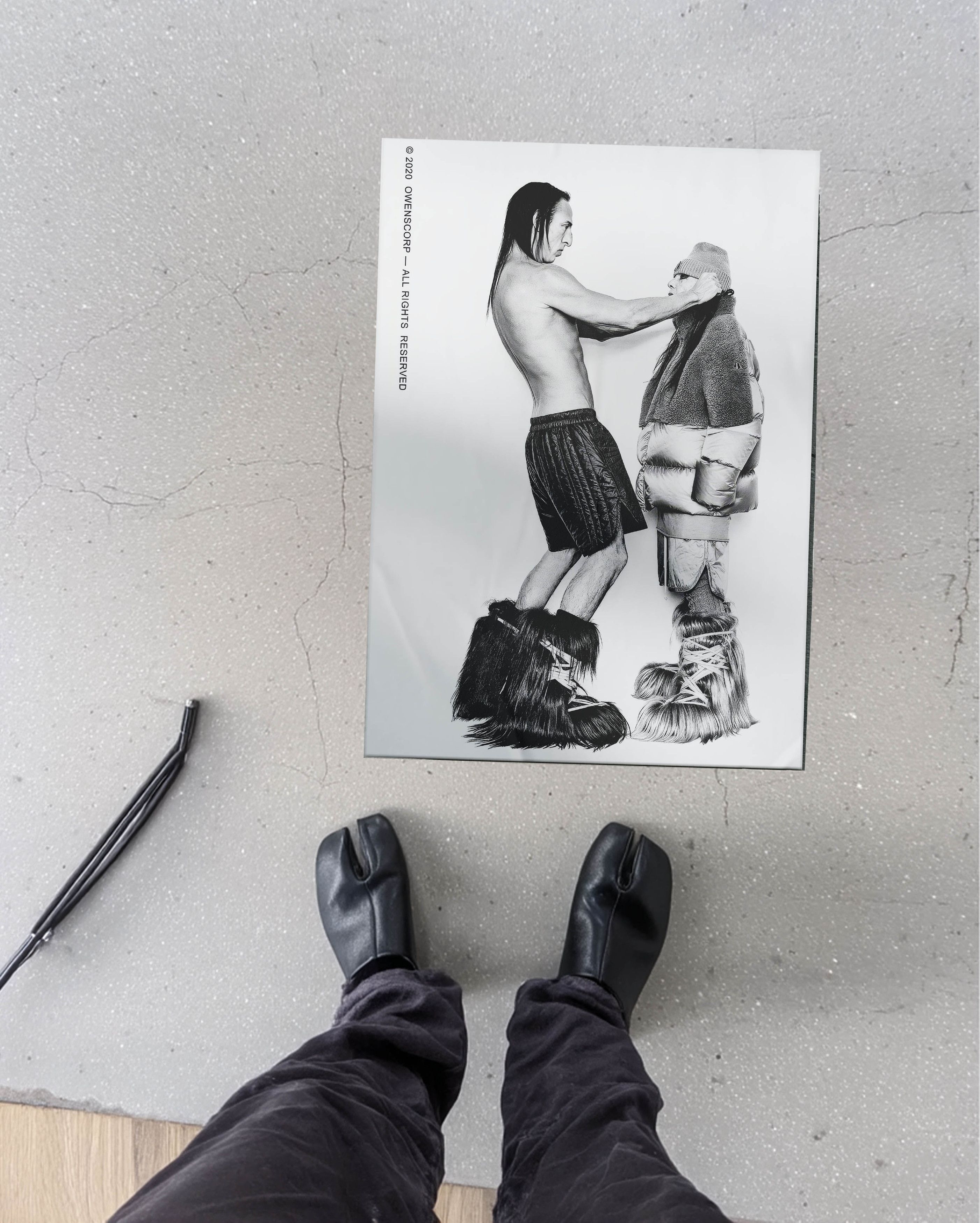 Rick Owens Rick Owens Poster Print Gift Vintage Archive Lookbook Size ONE SIZE - 1 Thumbnail