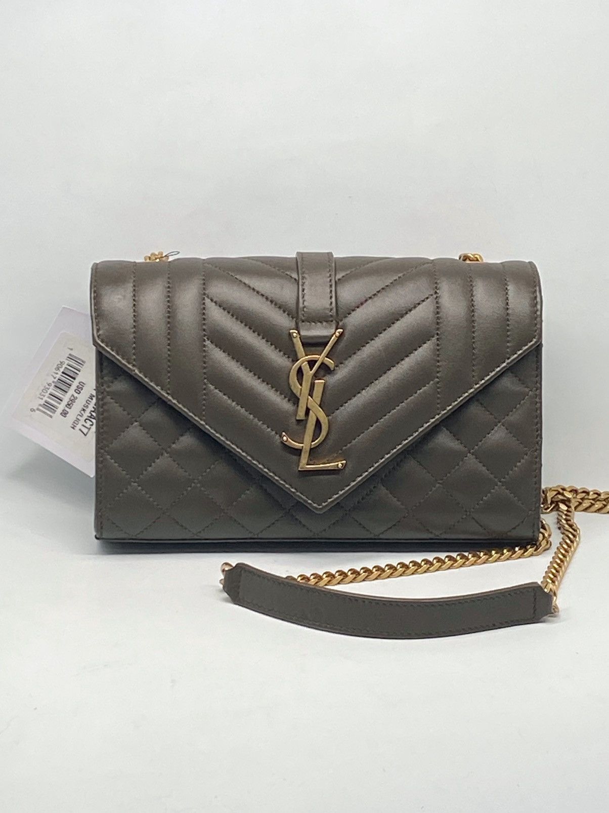 Yves Saint Laurent Saint Laurent Envelope Triquilt Small YSL Shoulder Bag Size ONE SIZE - 5 Thumbnail
