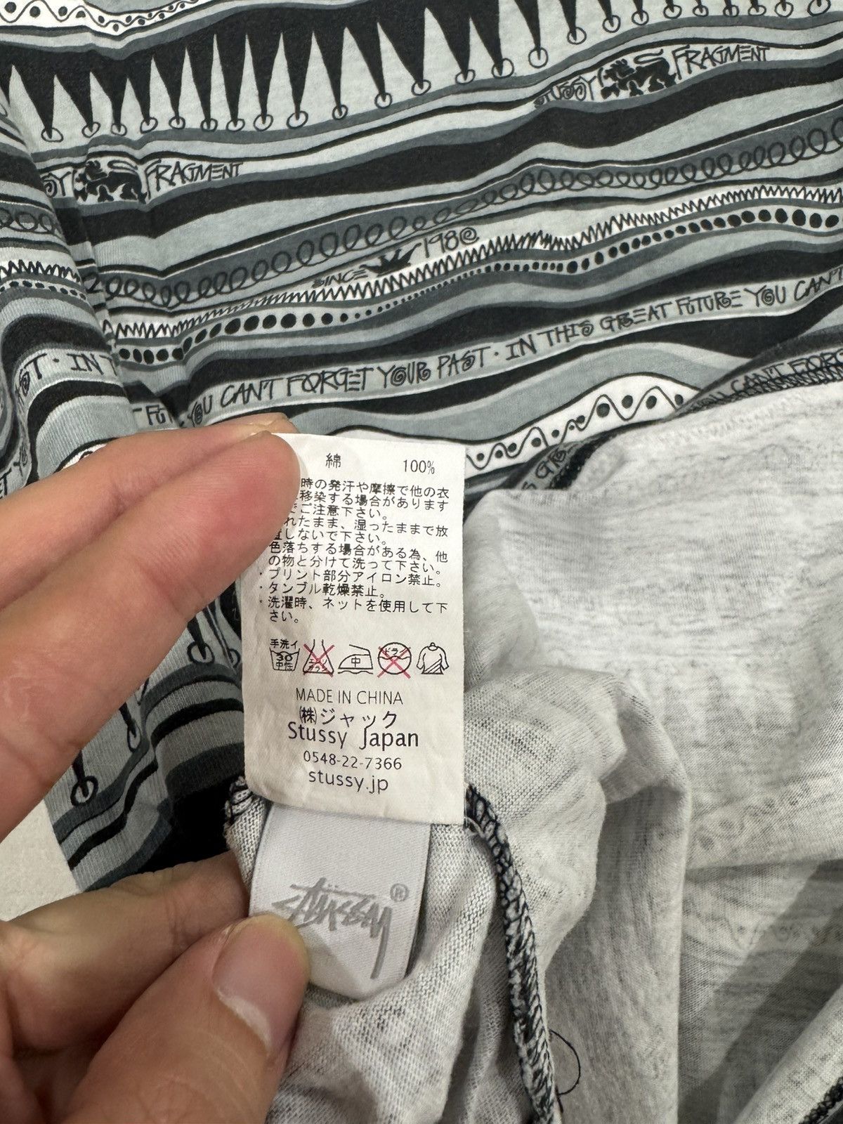 Stussy Stüssy x Fragment Design SF Project 2015 (35th Anniversary) Size US L / EU 52-54 / 3 - 8 Thumbnail