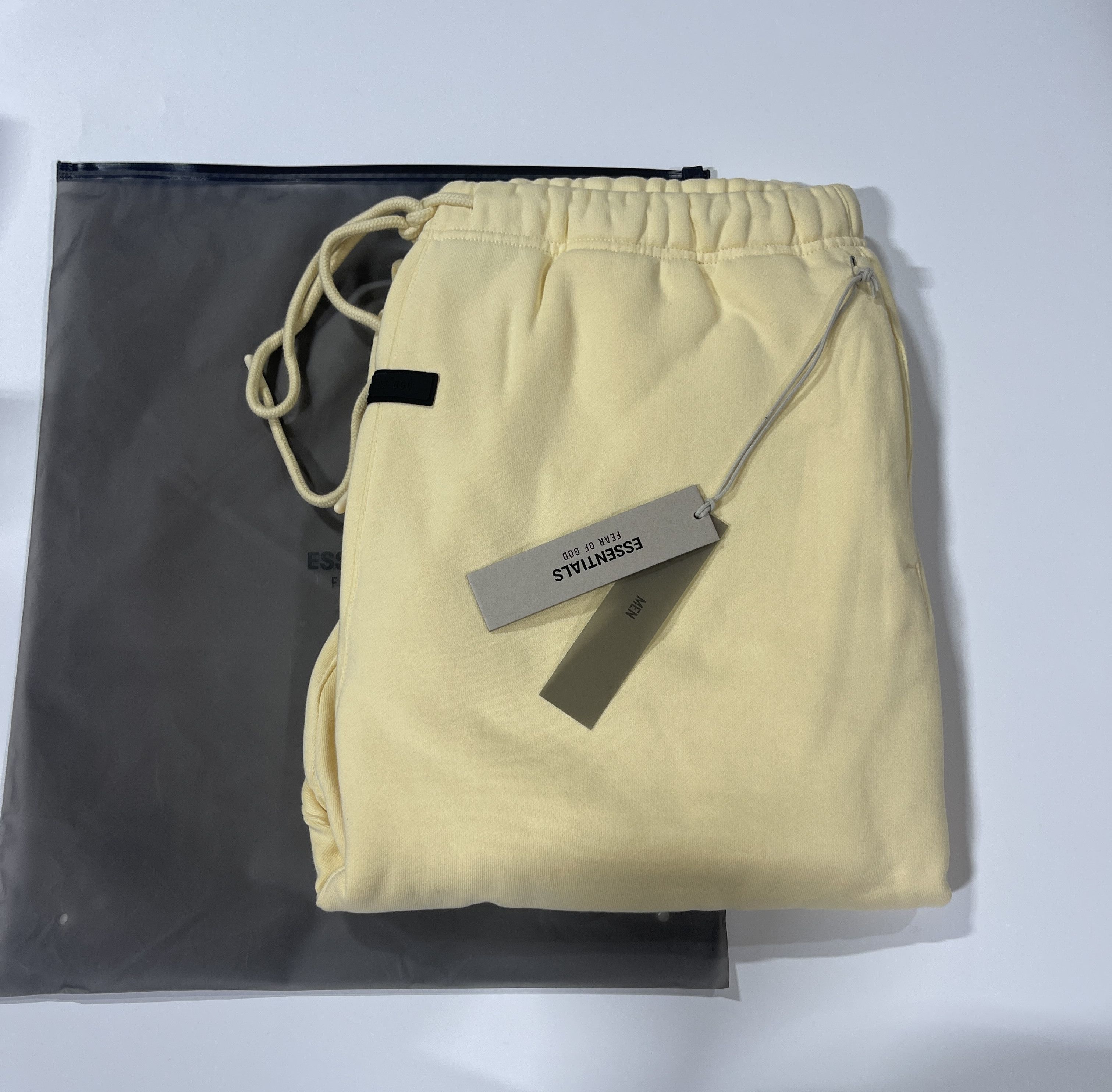 Essentials Fear of God Essentials Sweatpant Color Garden Yellow Sz (XL) Size US 38 / EU 54 - 4 Thumbnail