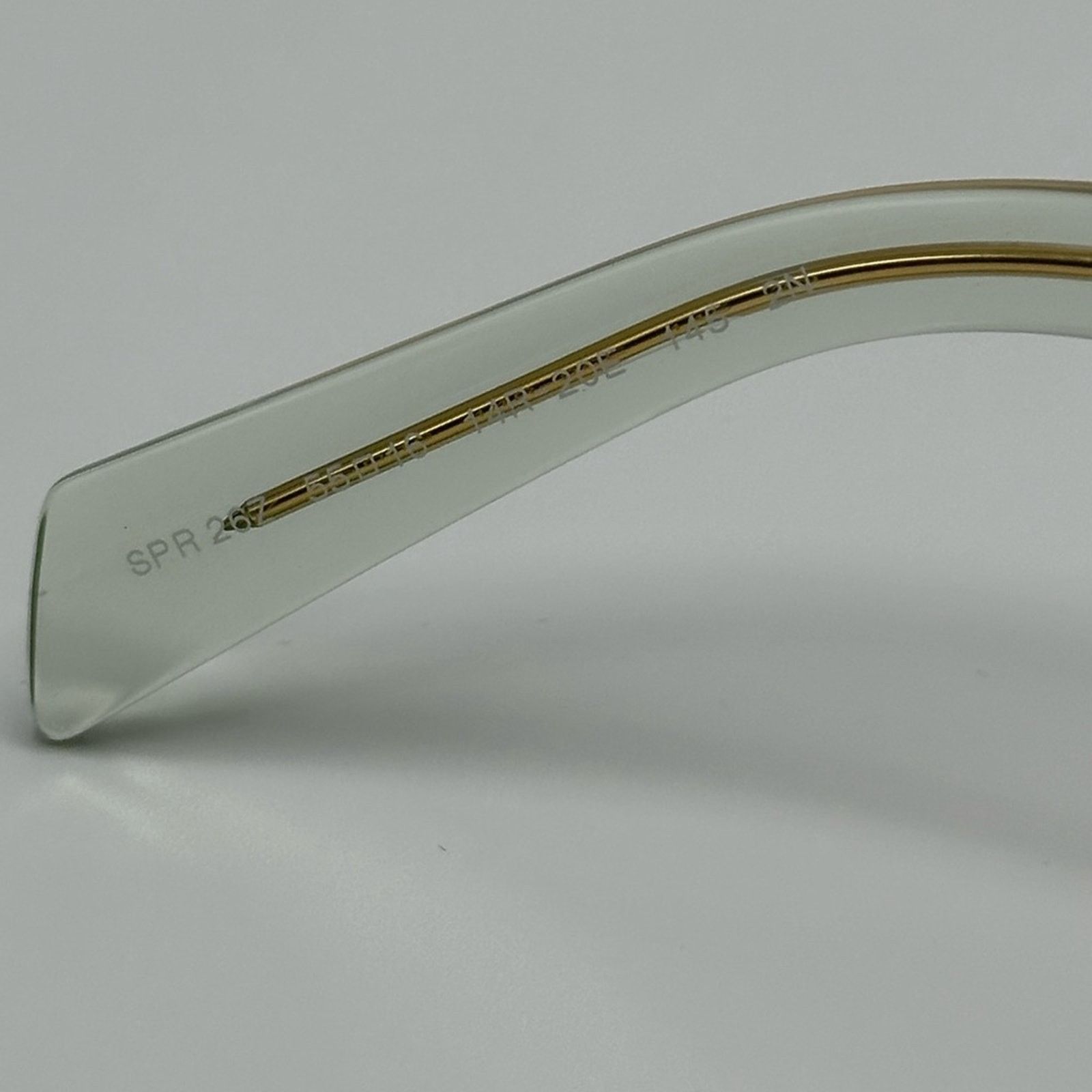 Prada NEW PRADA Symbol PR26ZS 14R20E Transparent Mint/Green Size ONE SIZE - 7 Thumbnail