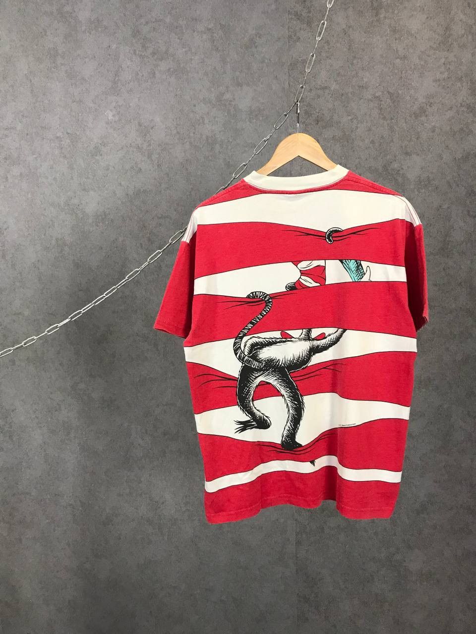 Vintage Dr.Suess Grinch vintage comics movie tee Size US M / EU 48-50 / 2 - 2 Thumbnail