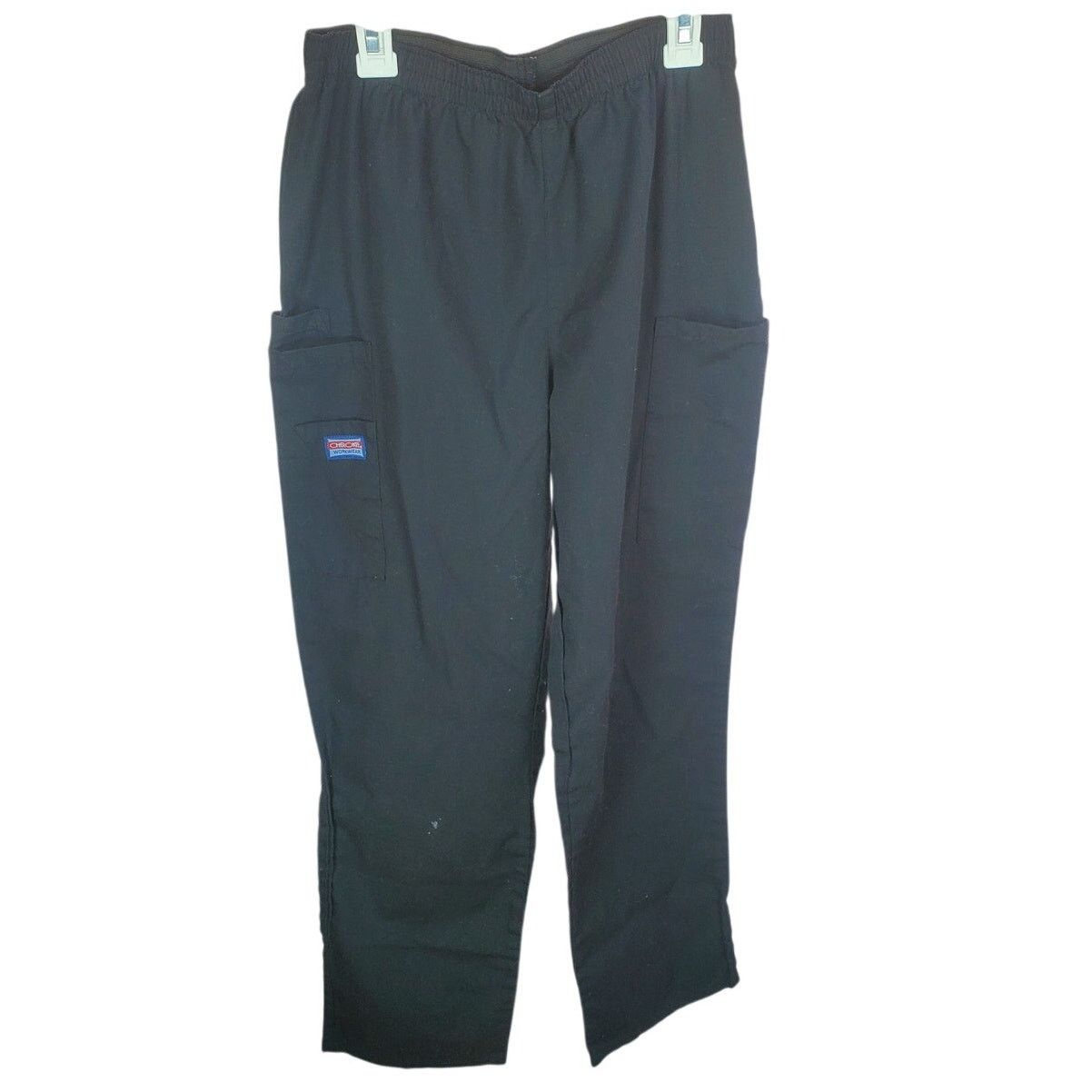 Cherokee 2 Pack Cherokee Workwear Black Scrub Pants Uniform Small Size 28" / US 6 / IT 42 - 1 Thumbnail