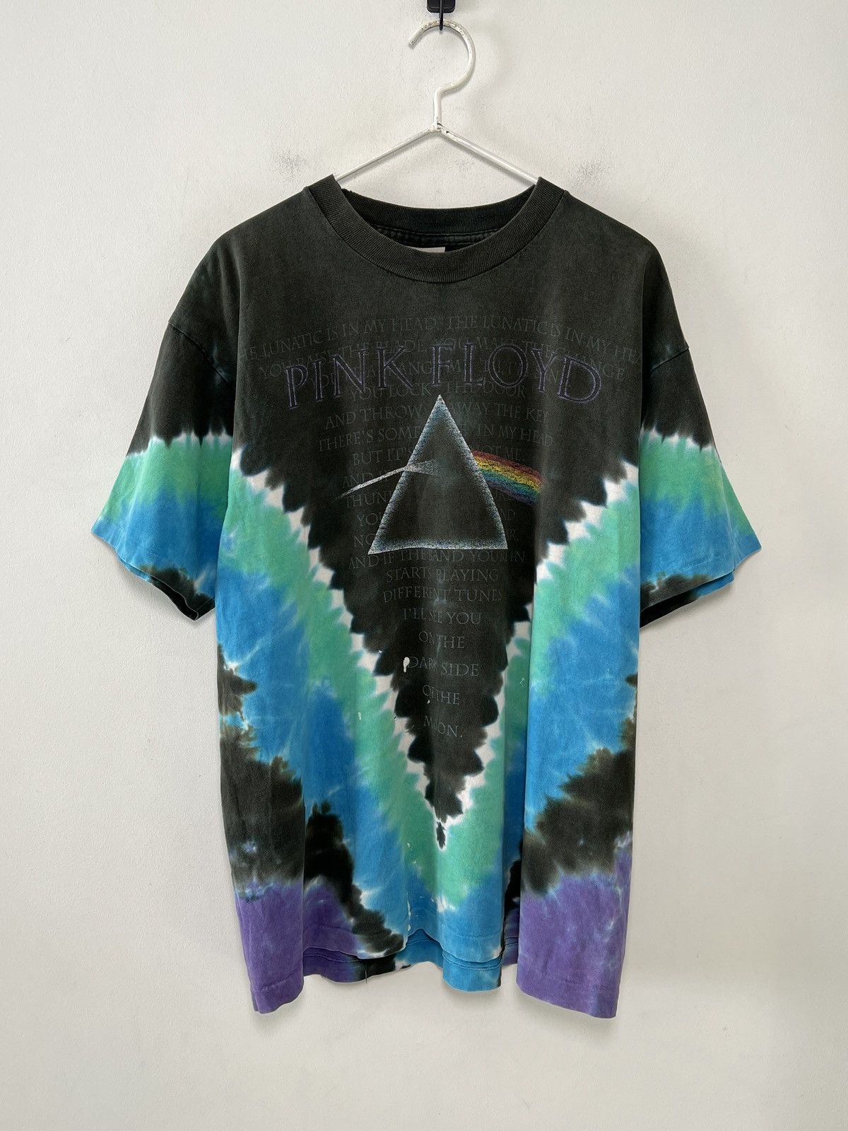 Pink Floyd Pink Floyd tie-dye tee – Liquid Blue Size US XL / EU 56 / 4 - 1 Thumbnail