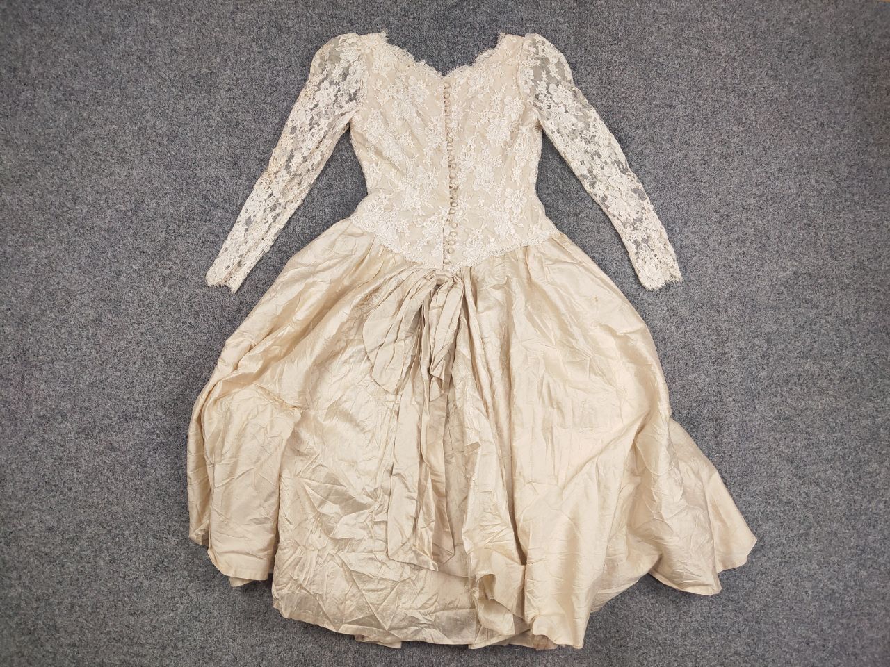 Other Vintage 80's Phun Shirts lace Dress Button made in usa Size M / US 6-8 / IT 42-44 - 13 Thumbnail