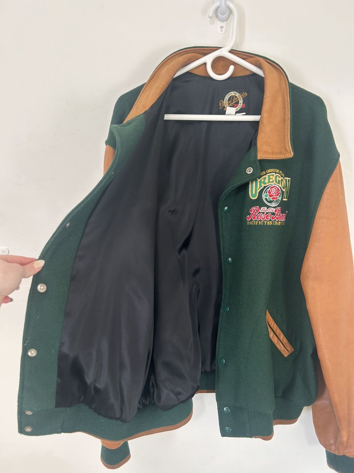 Dehen 1920 Oregon 81st Rose Bowl 1995 varsity jacket Size US XXL / EU 58 / 5 - 4 Thumbnail