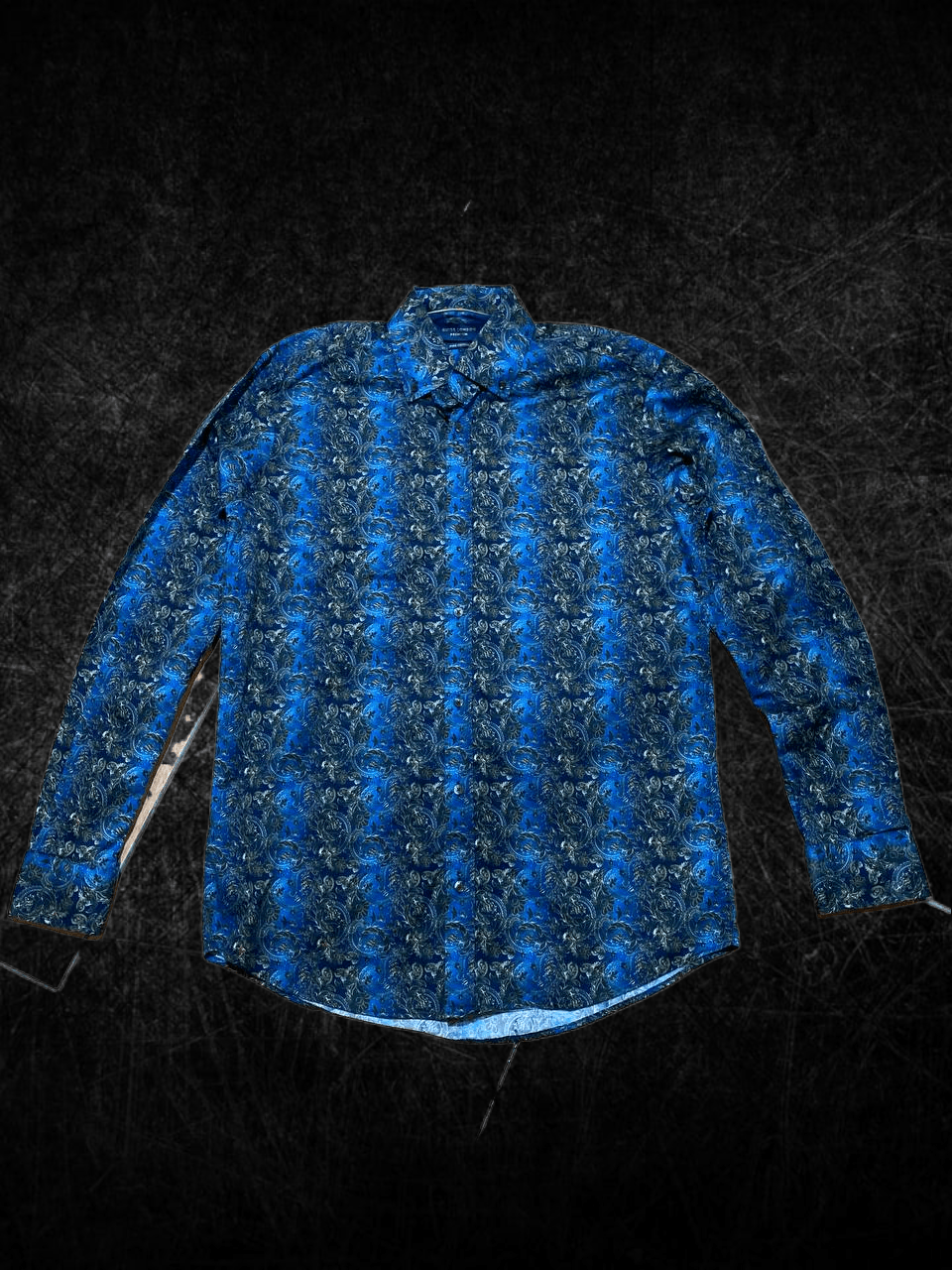Guide Series Guide London Mens Abstraction Swirl Print Shirt Size US XL / EU 56 / 4 - 1 Thumbnail