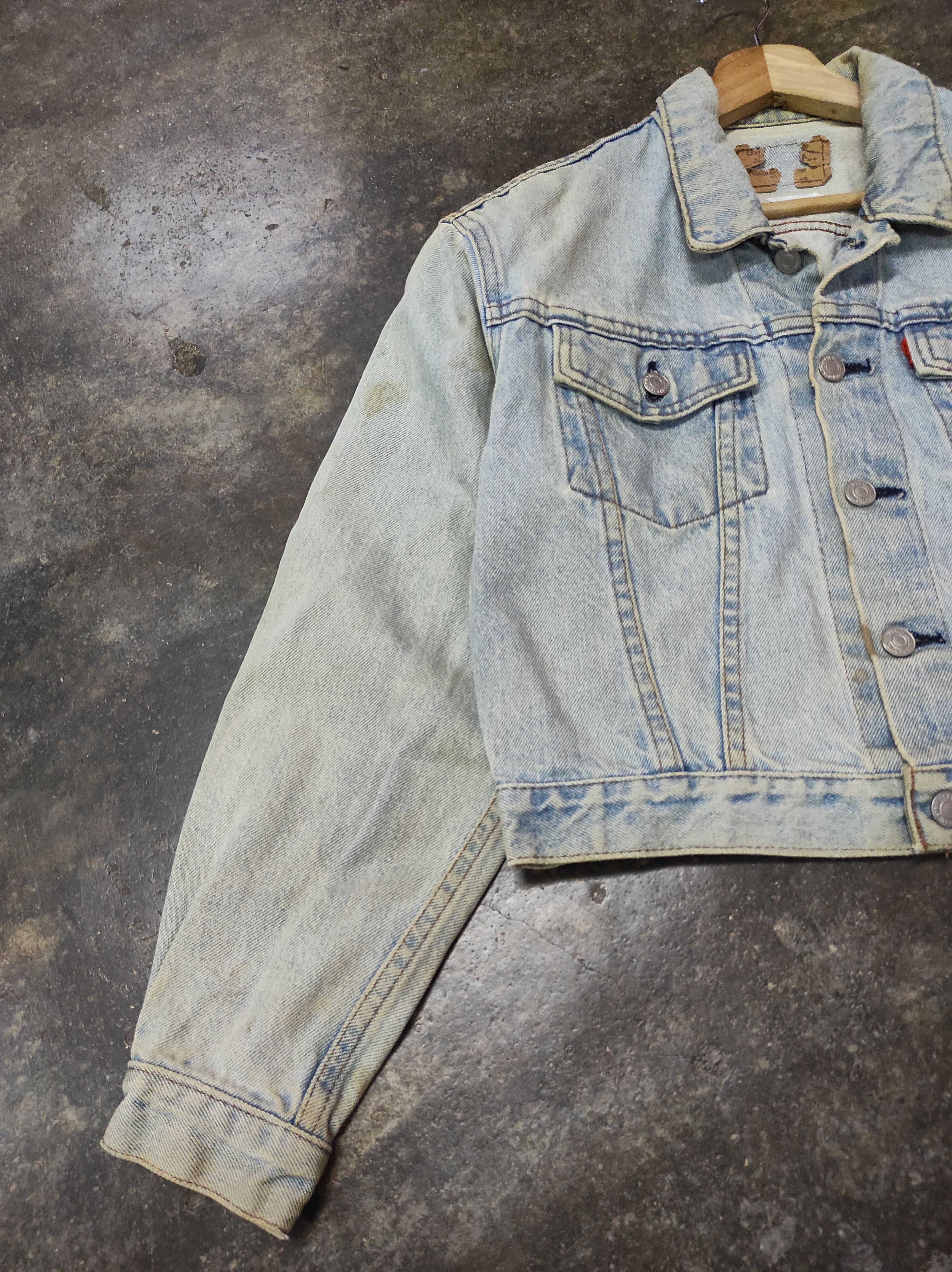 Levi's × Levi's Vintage Clothing × Vintage LEVIS ORANGE TAGS DENIM TRUCKER JACKET Size US M / EU 48-50 / 2 - 5 Thumbnail