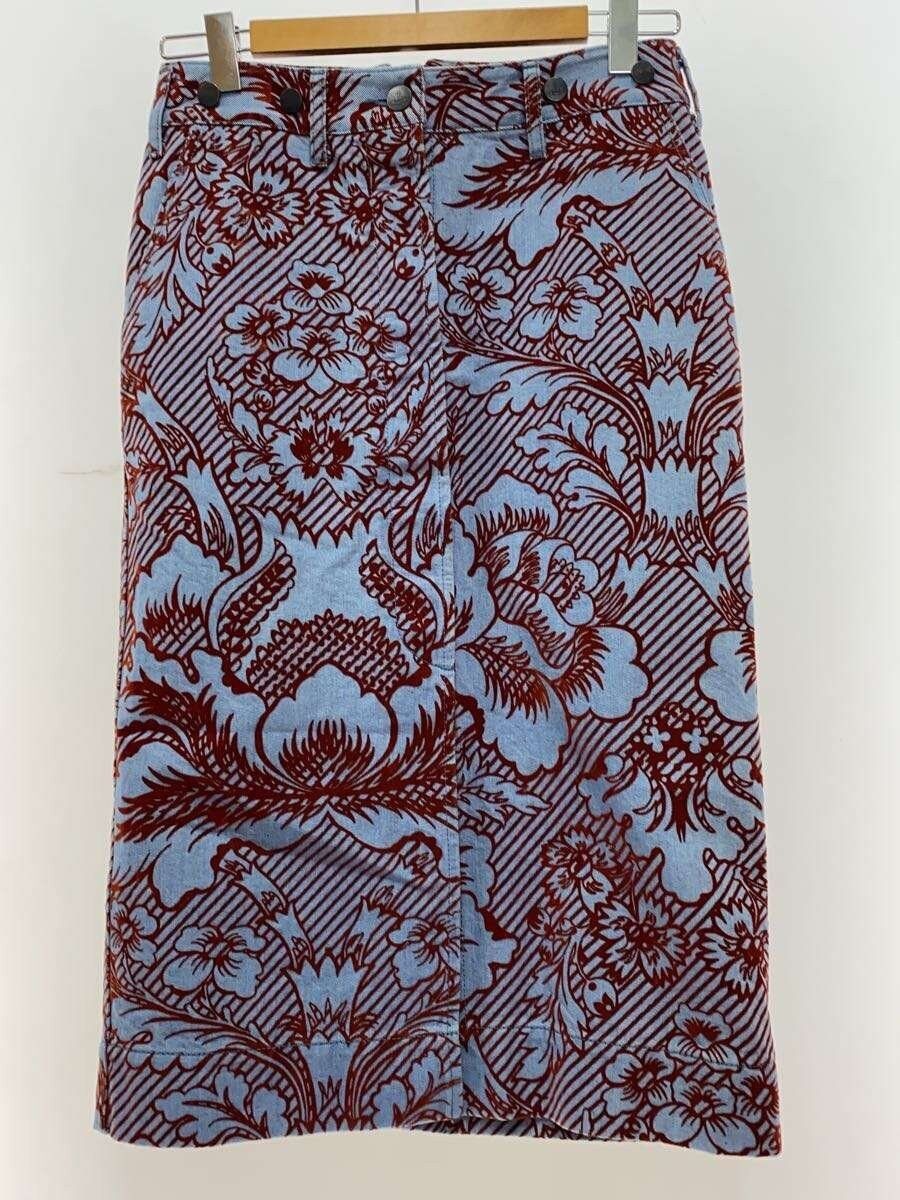 Vivienne Westwood Floral Denim Skirt Size 29" - 1 Thumbnail
