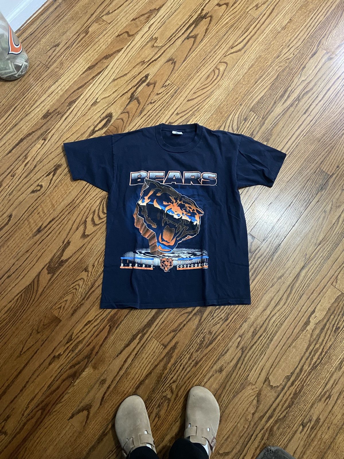 NFL Vintage chicago bears t shirt Size US L / EU 52-54 / 3 - 1 Thumbnail