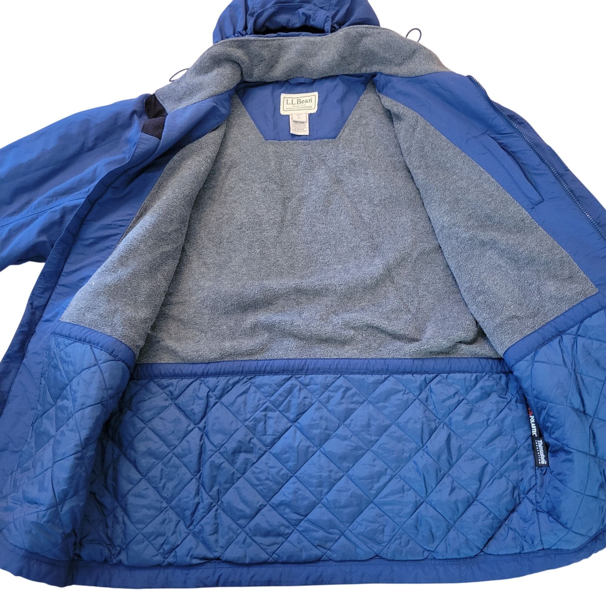L.L. Bean LL Bean L Blue Winter Jacket Thinsulate Insulation Polartec Size US L / EU 52-54 / 3 - 2 Thumbnail
