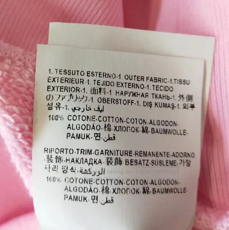 Versace Versace Pink Cotton Embroidered Logo Sweatshirt . Size M / US 6-8 / IT 42-44 - 6 Thumbnail