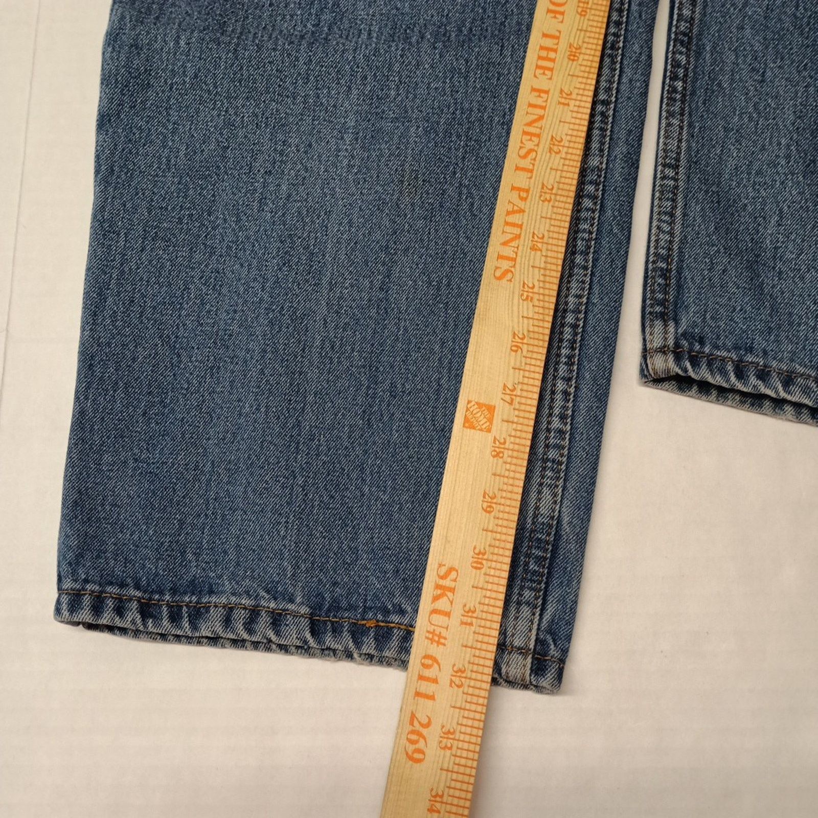 Levi's Levis 550 Jeans Men's 42x32 Blue Relaxed Fit Medium Denim Size US 42 / EU 58 - 4 Thumbnail