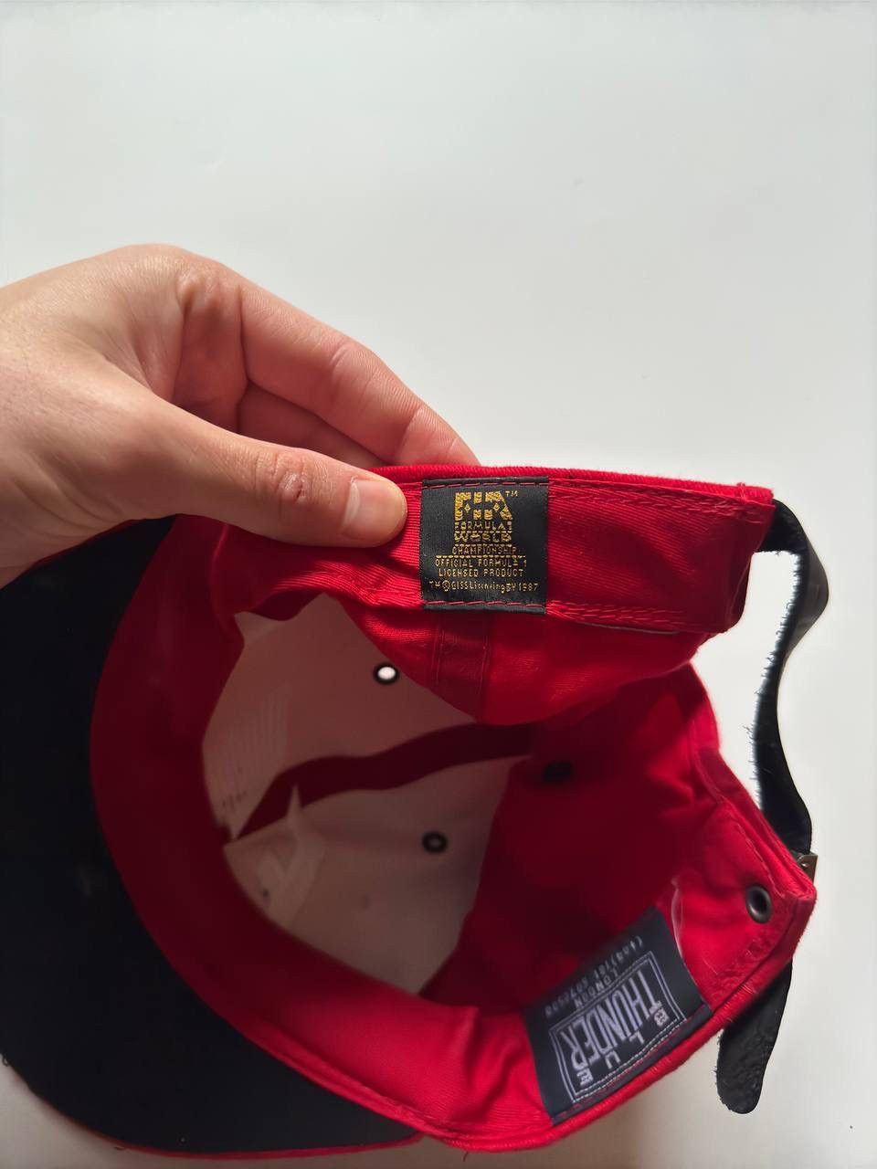 Formula 1 Vintage Red Cap Formula 1 1987 OS World Championship Size ONE SIZE - 9 Thumbnail