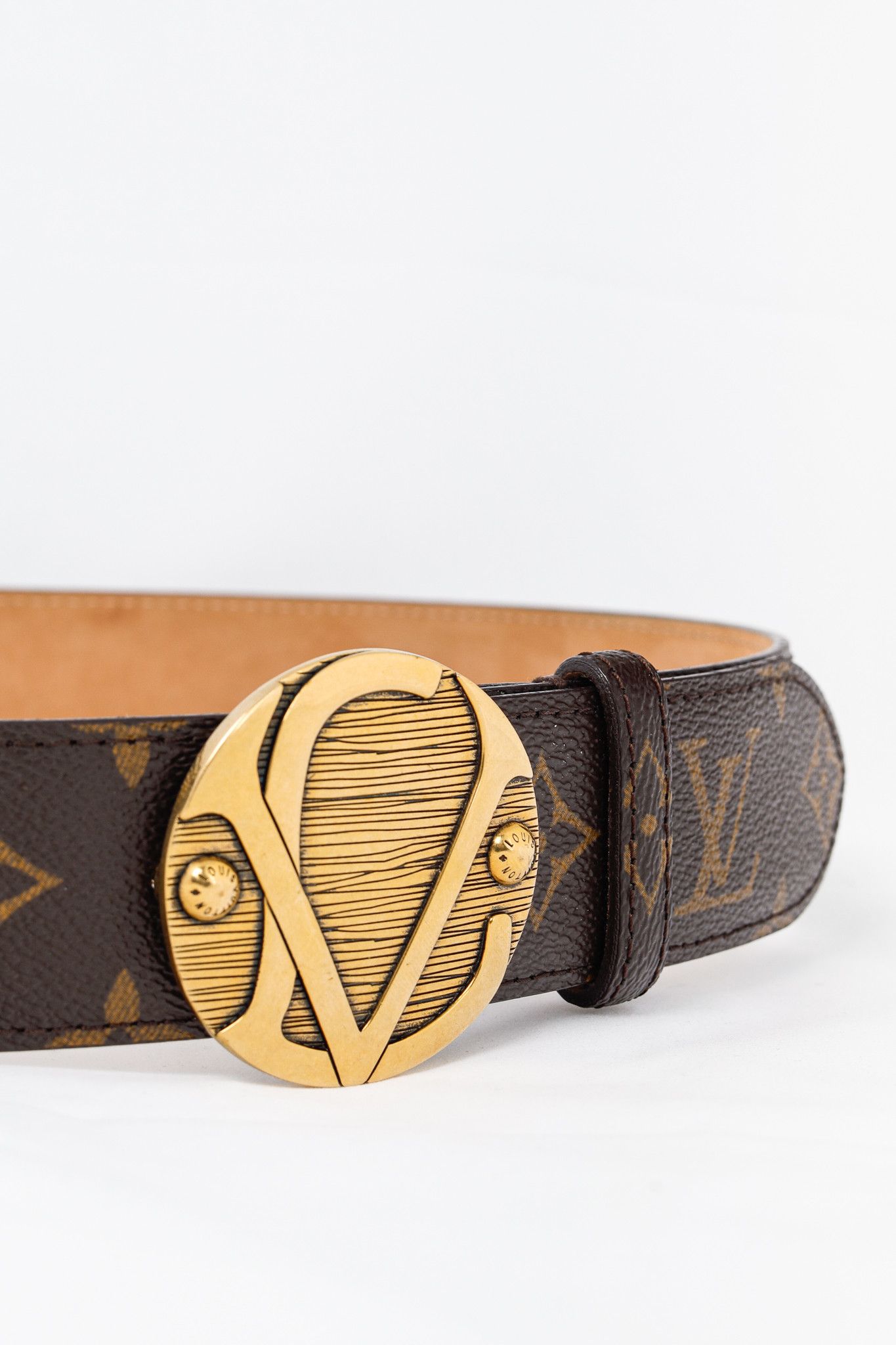 Louis Vuitton Louis Vuitton Monogram Canvas Ceinture 1904 Belt Size ONE SIZE - 3 Thumbnail